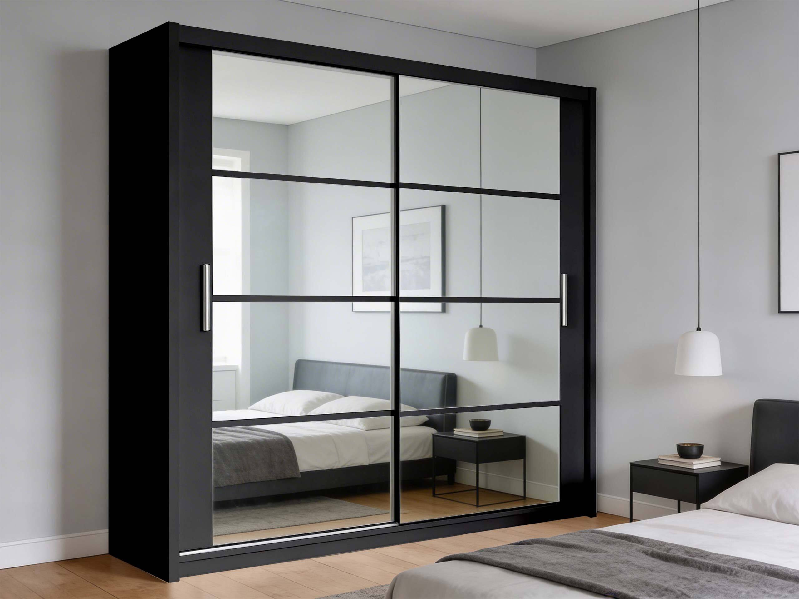 Ντουλάπα Honolulu 201 (Μαύρο)