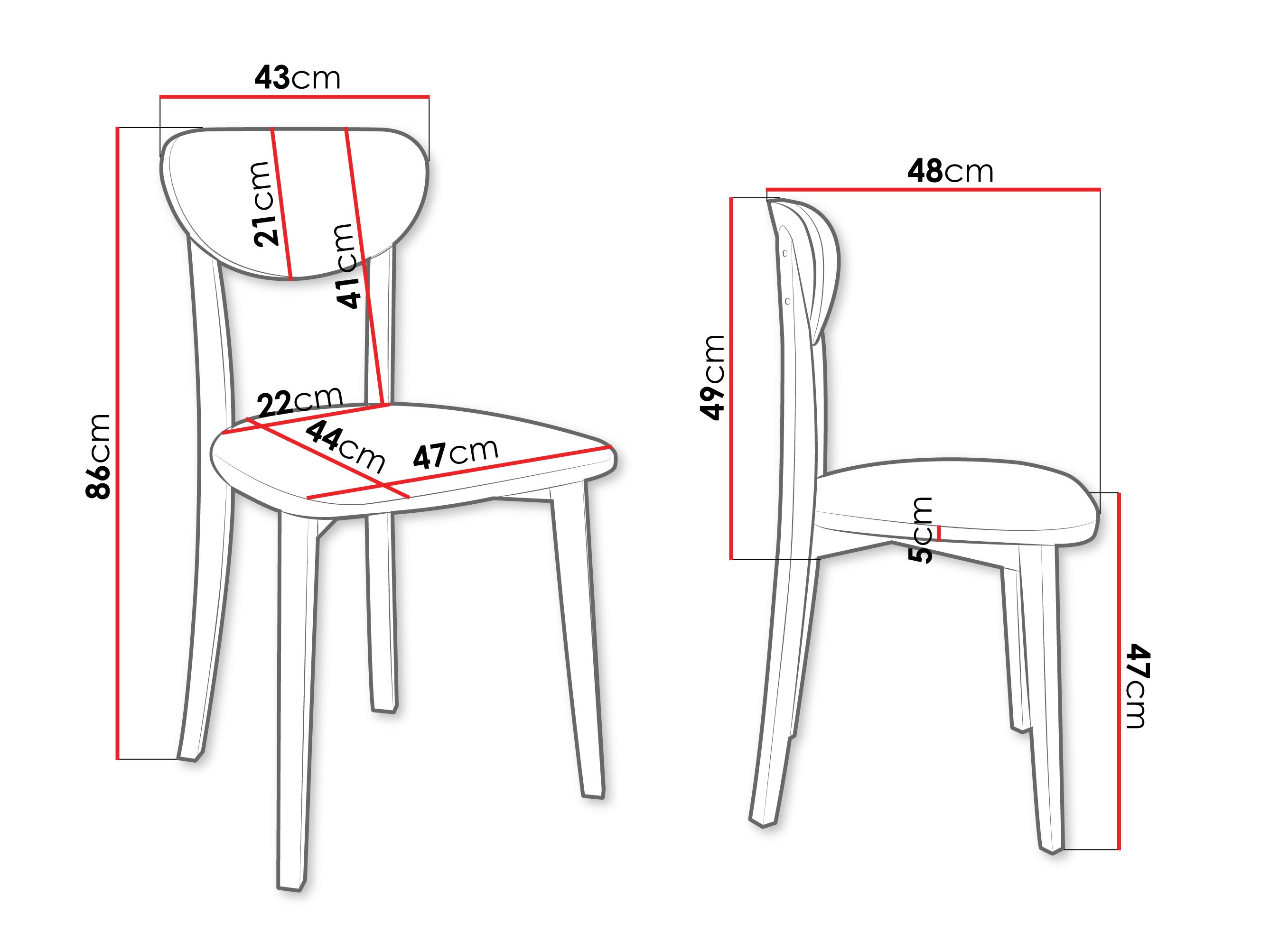 Chair Victorville 381 (White)