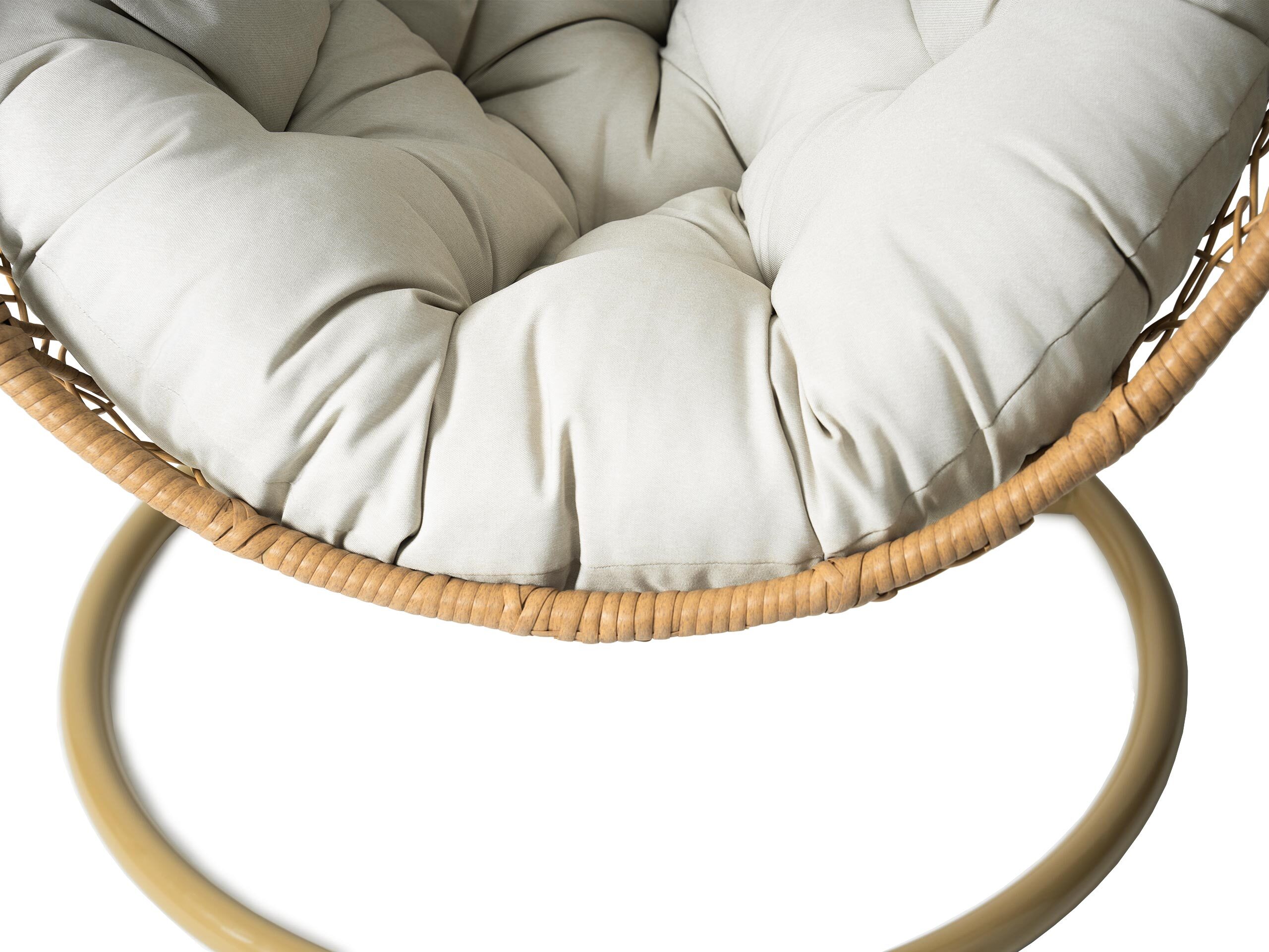 Κρεμαστή πολυθρόνα Comfivo Undtudo (Σκούρο γκρι + Γκρι)