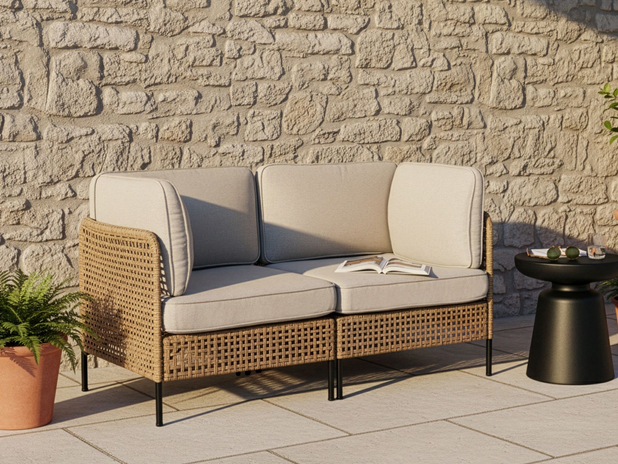 Outdoor sofa Domenou 105