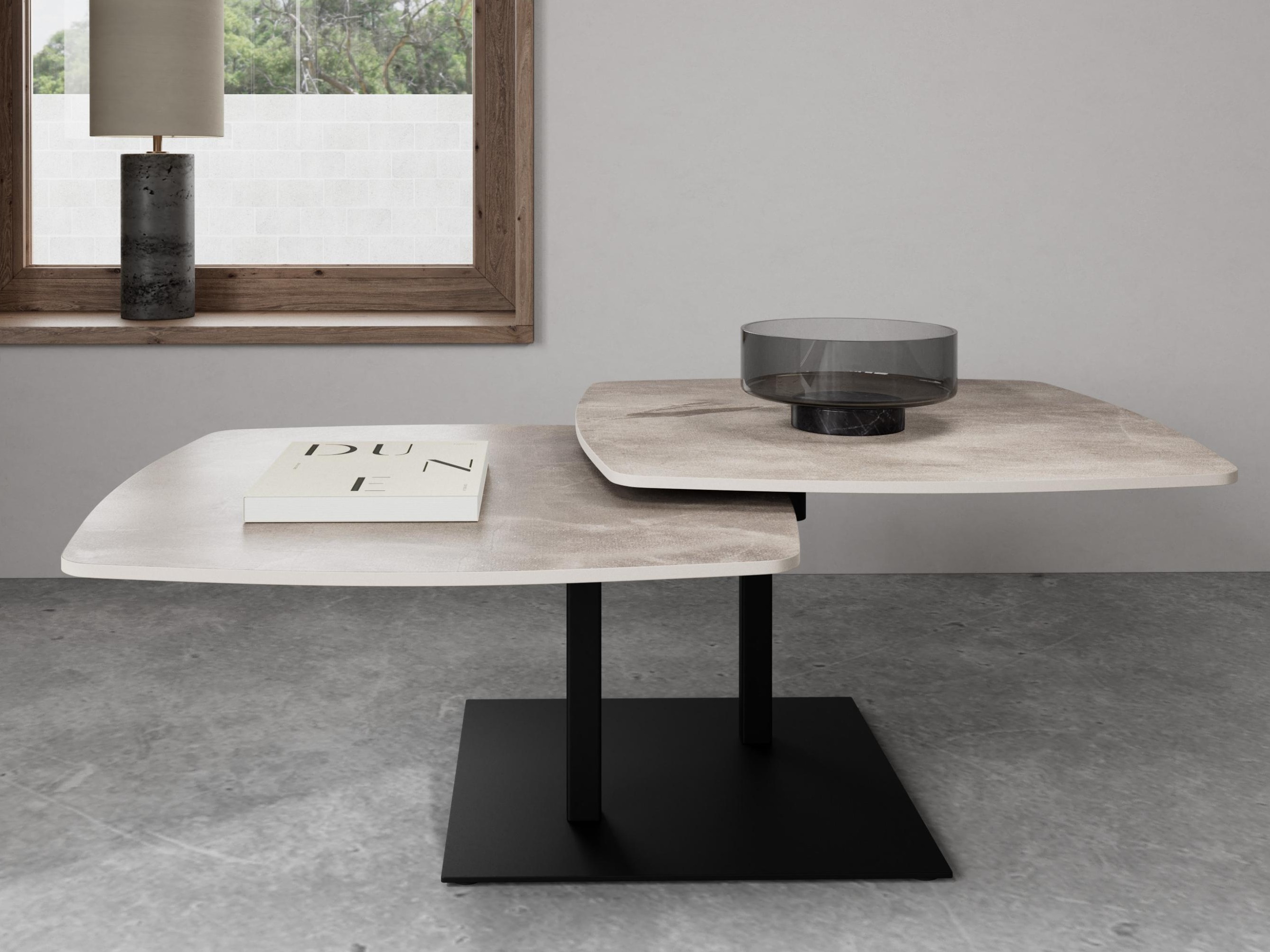 Πολυμορφικό τραπέζι σαλονιού Norsica 1042