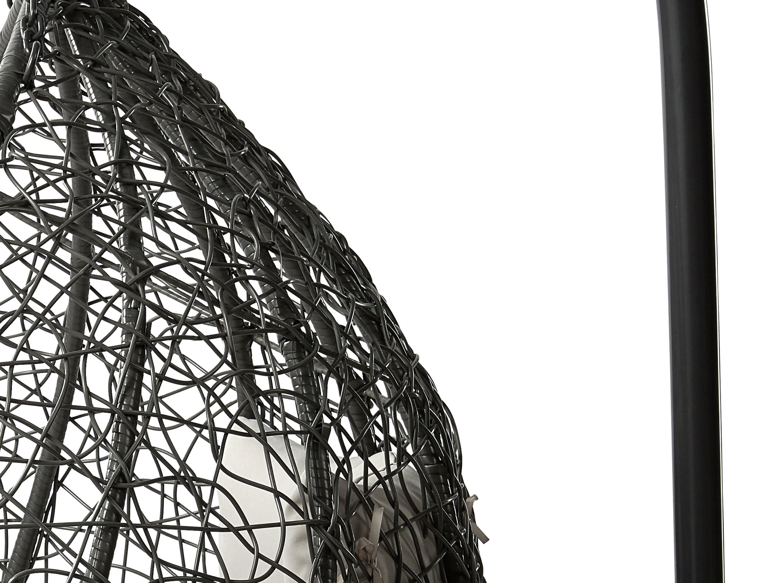 Κρεμαστή πολυθρόνα Comfivo Audos (Γκρι + Ανοιχτό γκρι)