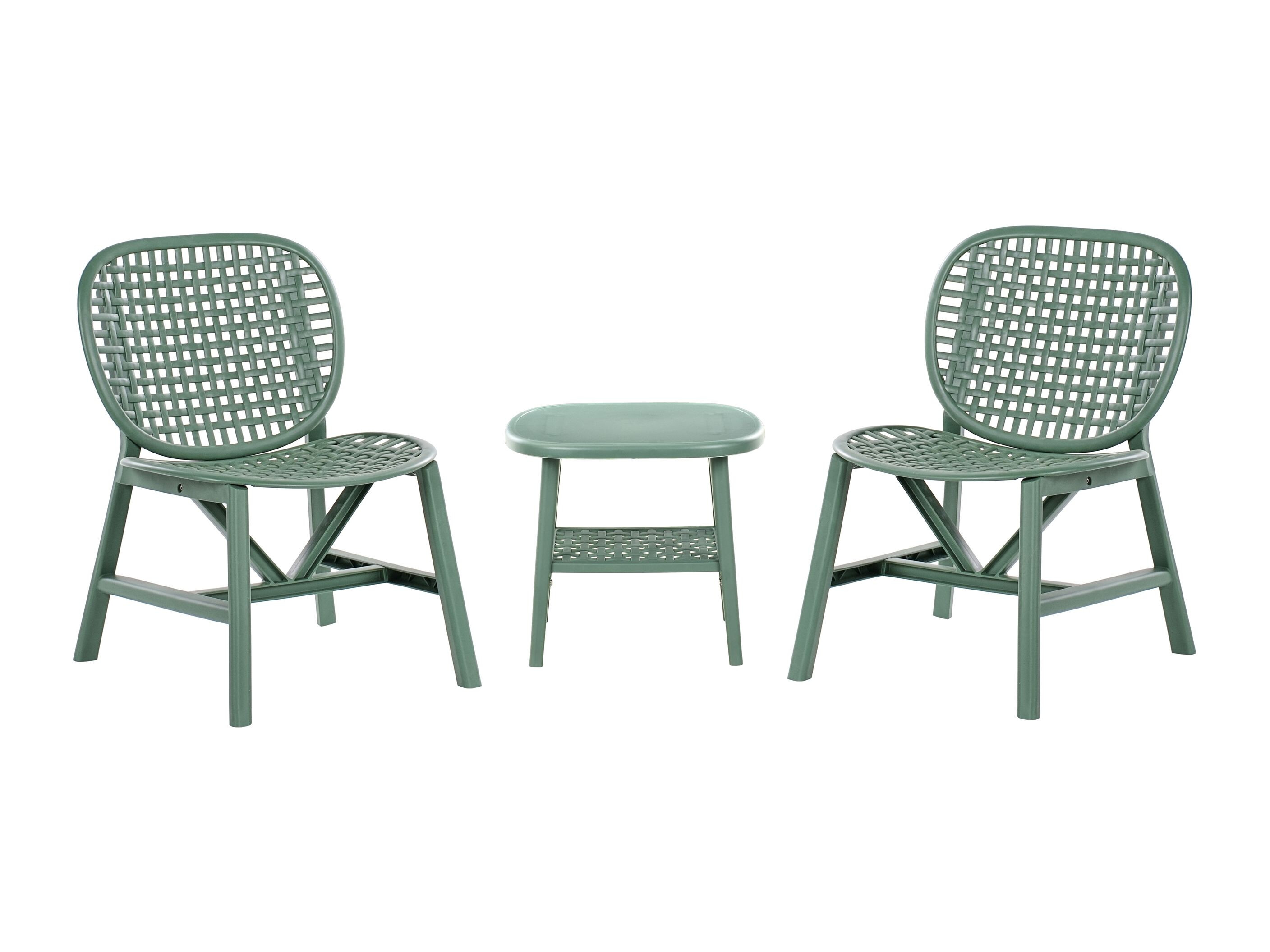 Σετ επίπλων μπαλκονιού Berwyn 3236 (Πράσινο)