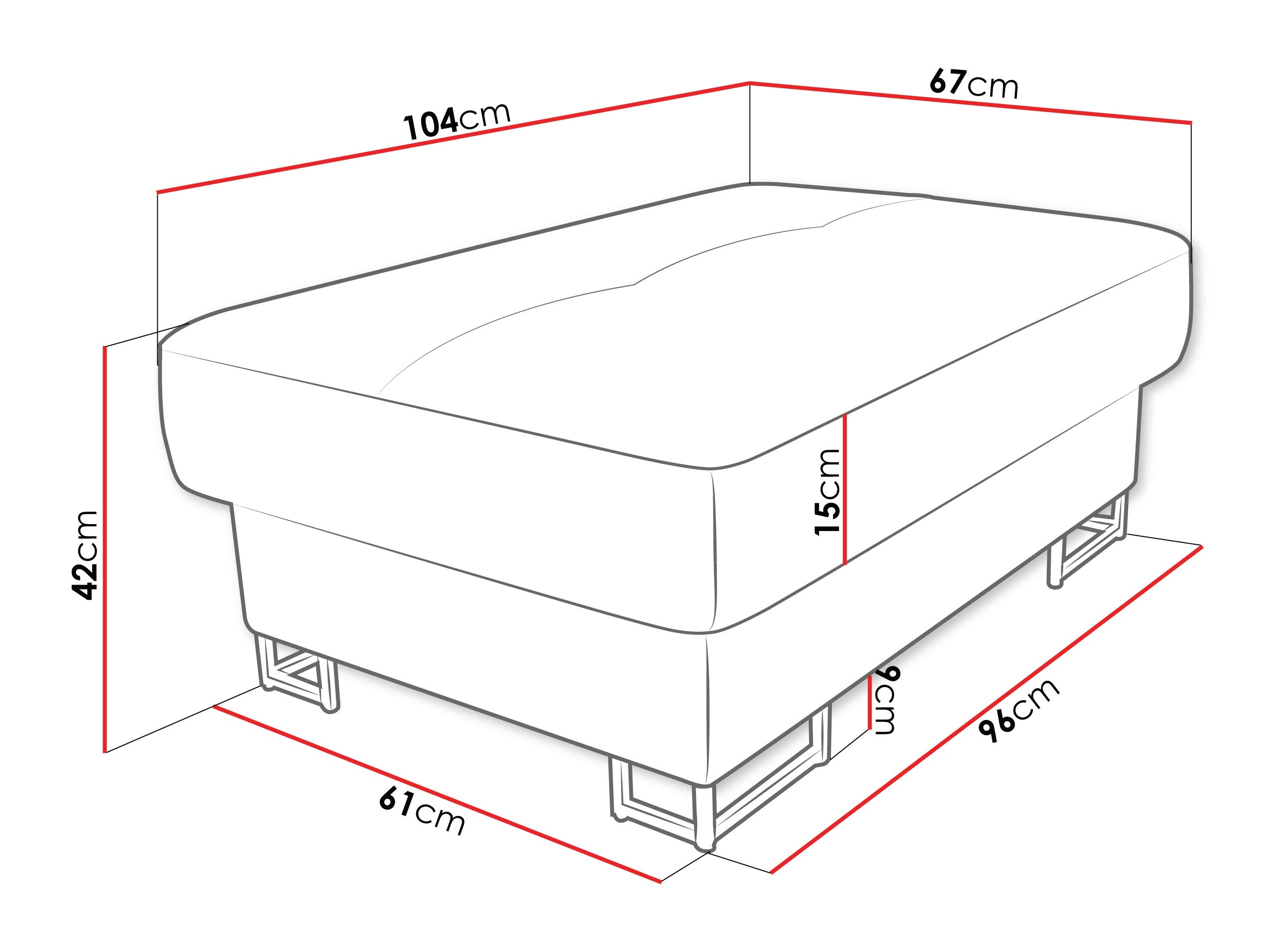 Ταμπουρέ Comfivo Ruta (Margo 227.09)