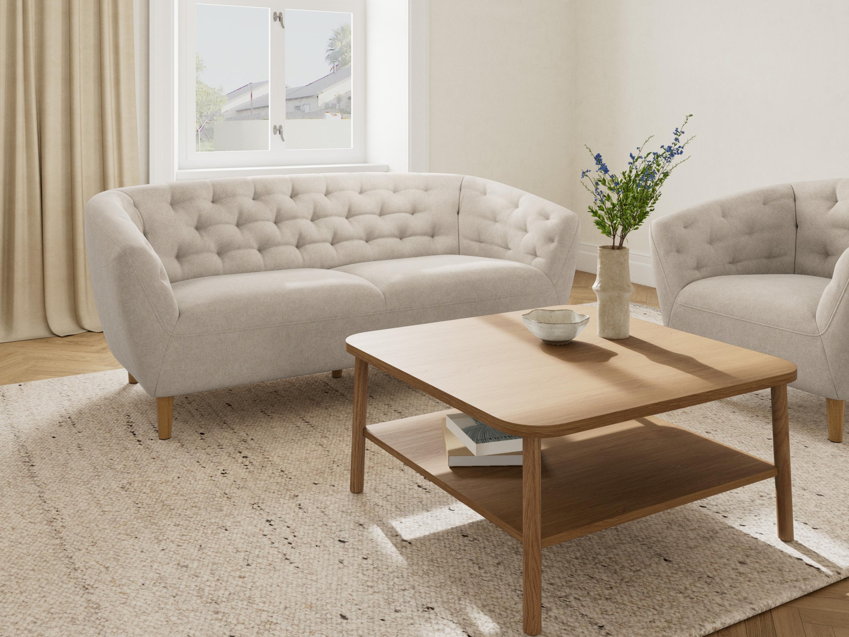 Καναπές Αγγλικού στυλ Norsica 1052