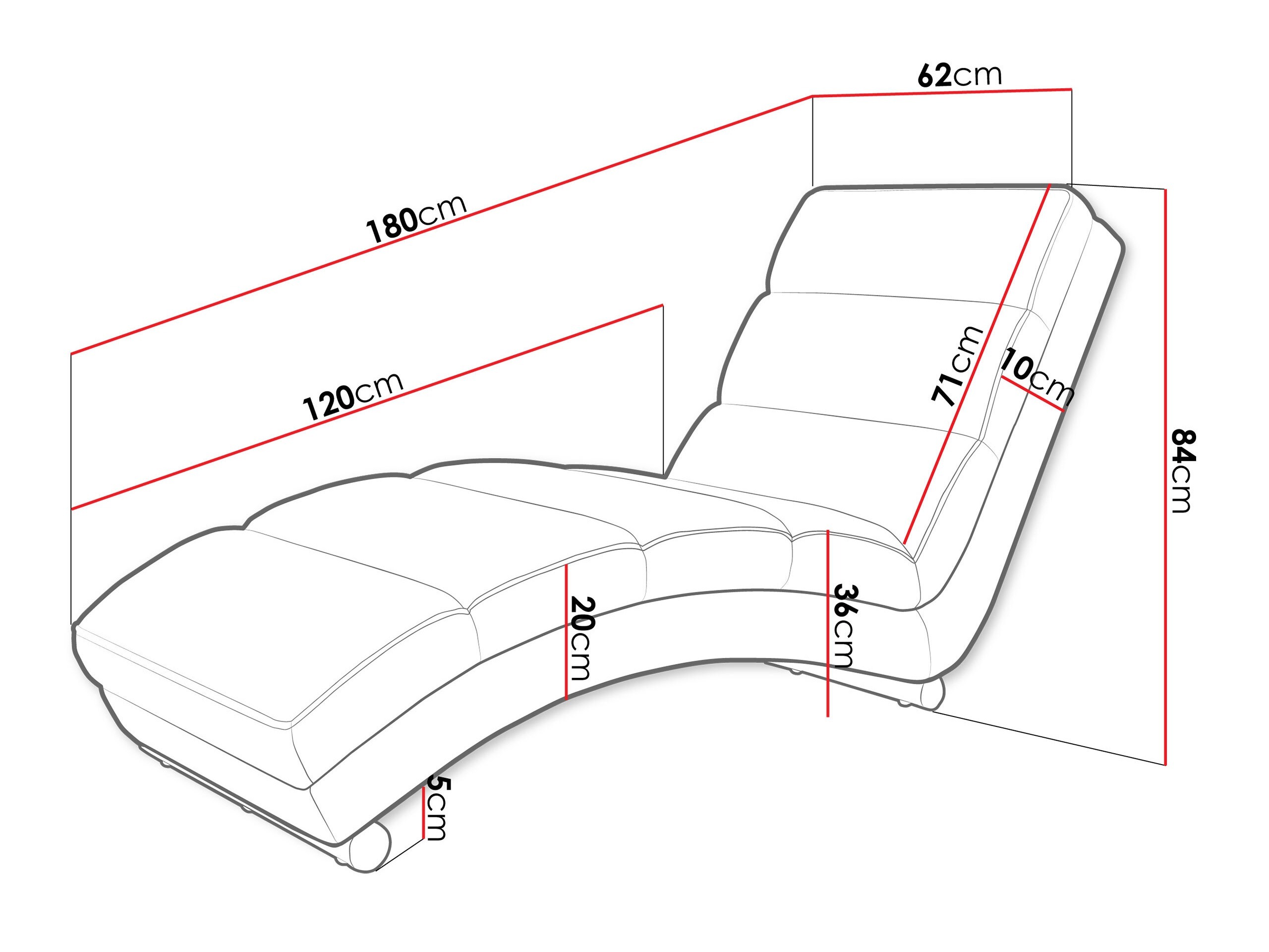 Ανάκλινδρο Comfivo Pirum (Soft 017 + Lawa 05)