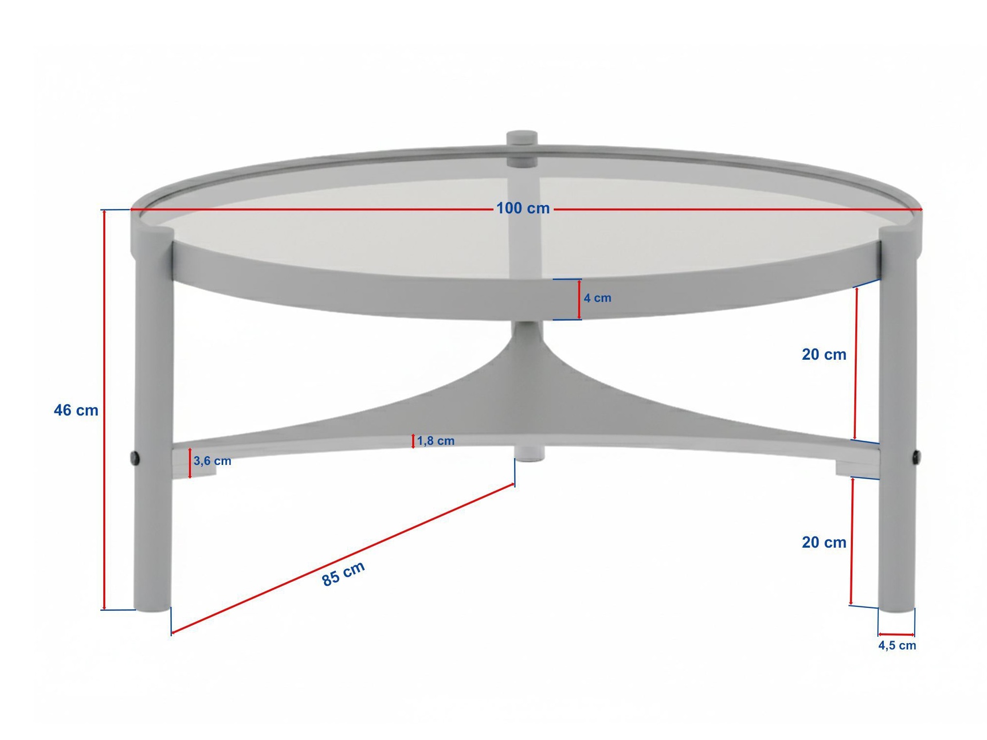 Τραπεζάκι σαλονιού Kailua 2661 (Καρυδί)