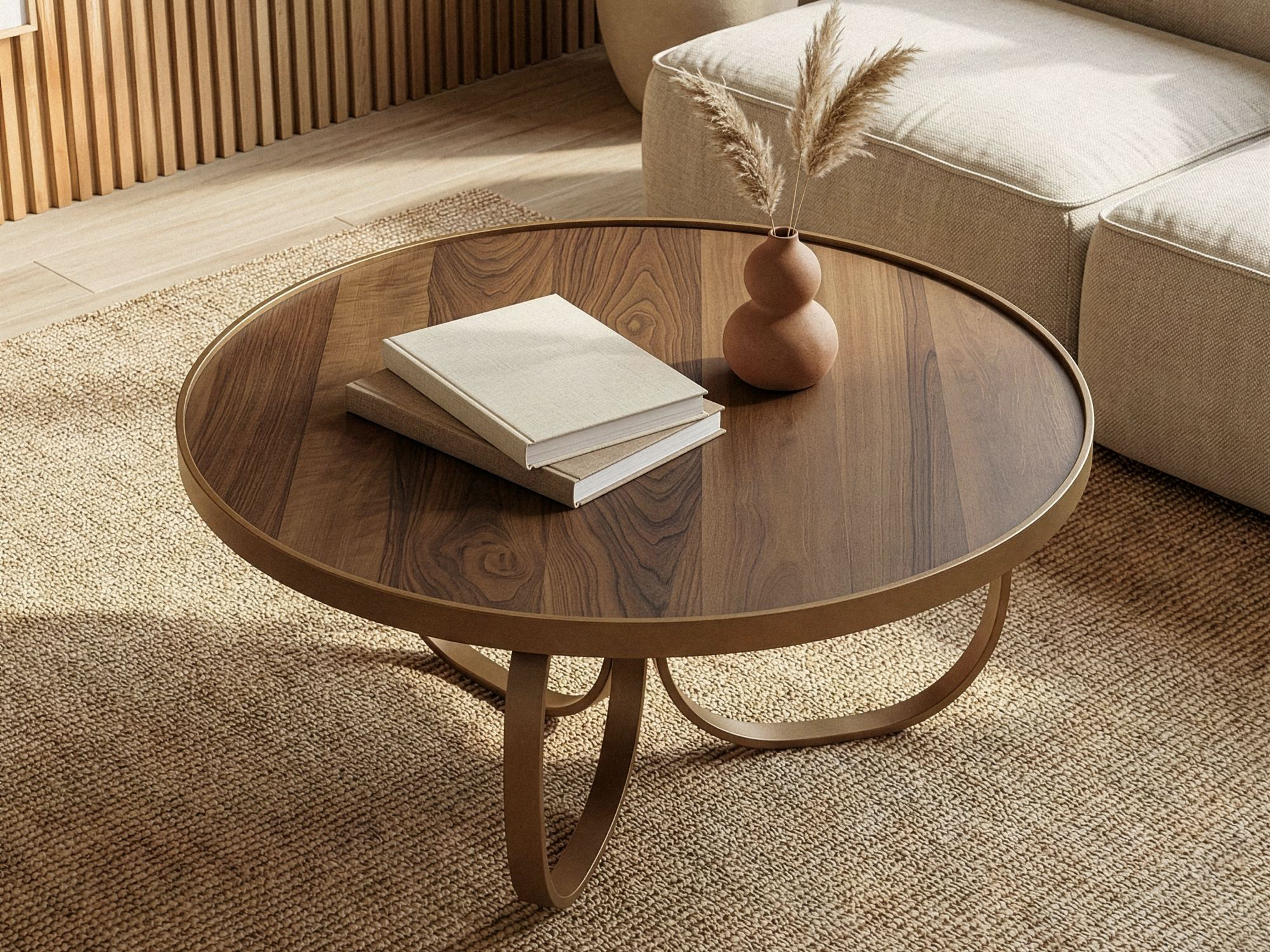 Τραπεζάκι σαλονιού Kailua 2666 (Καρυδί)