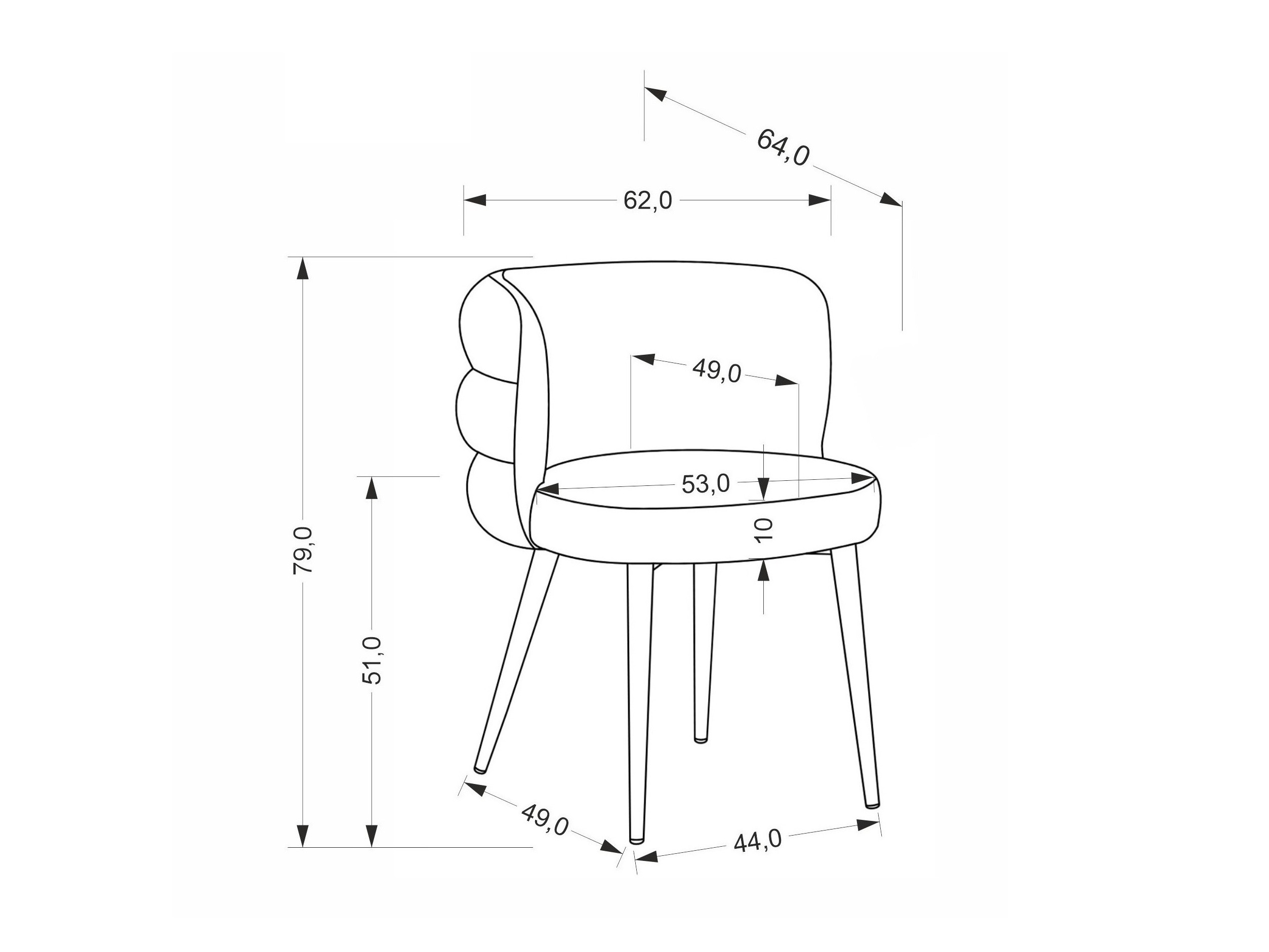 Καρέκλα SG4259