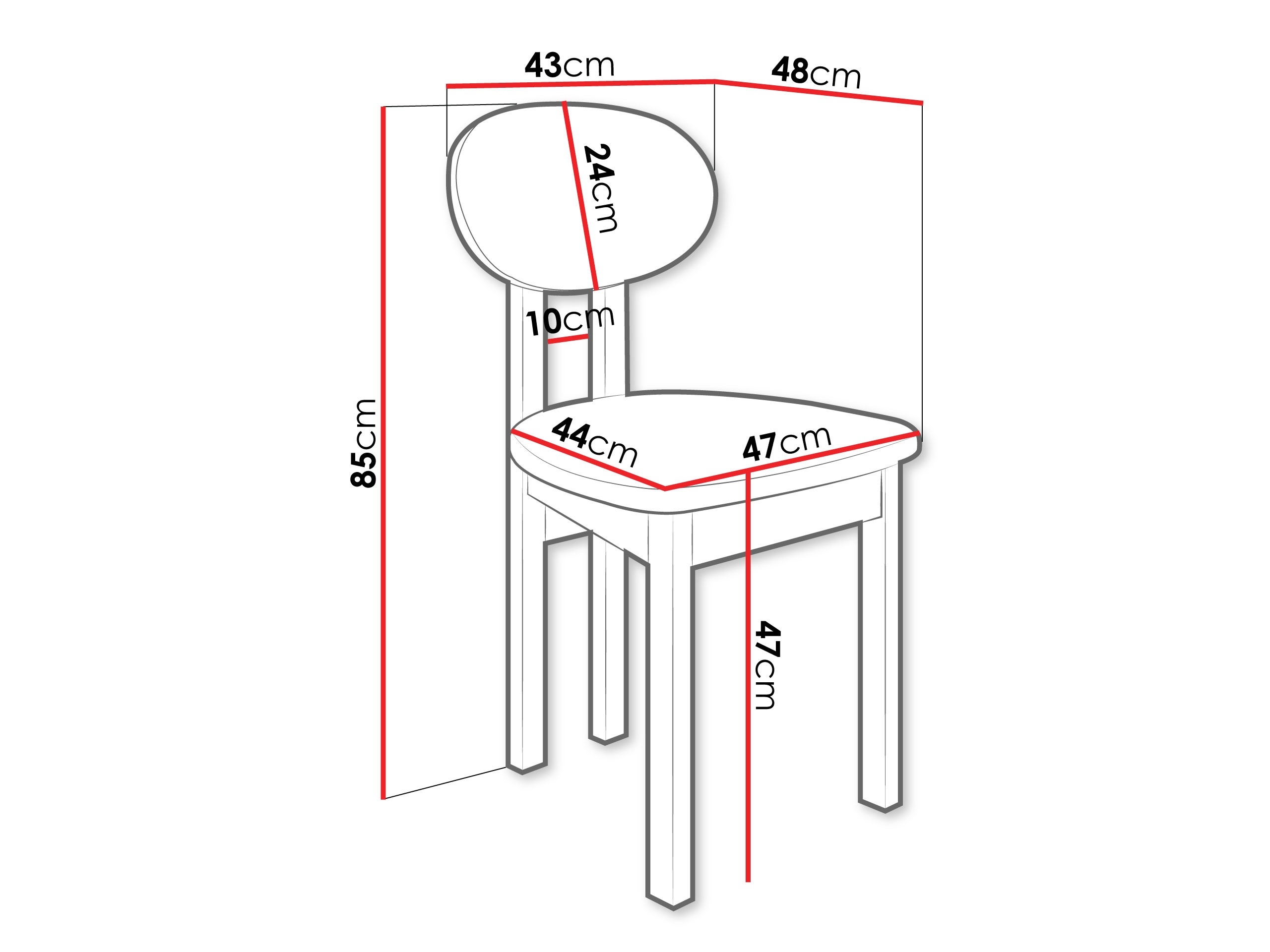 Καρέκλα Victorville 383 (Κασμίρι)