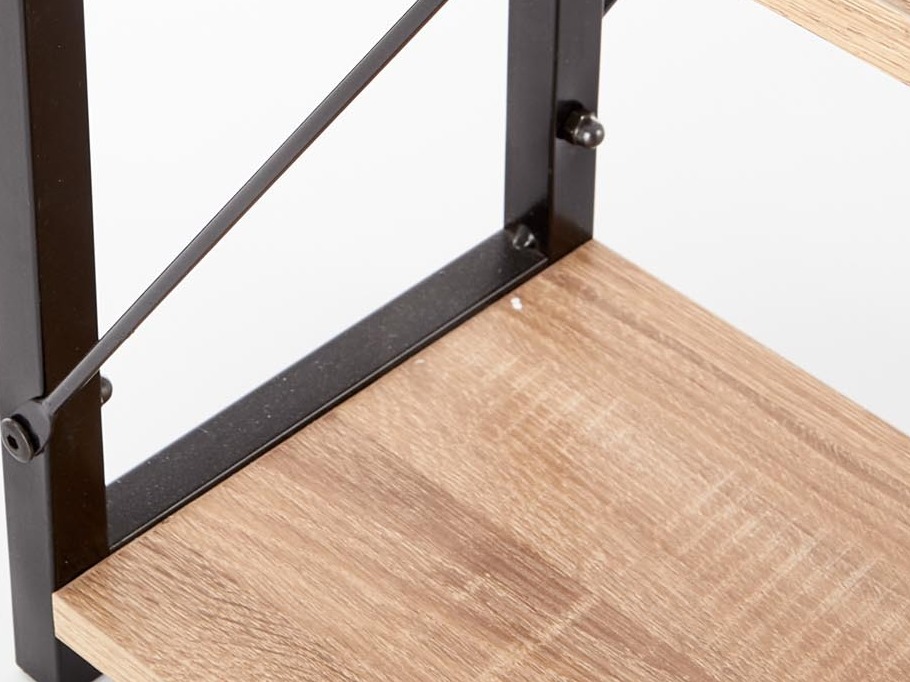 Γραφείο Houston 1888 (Sonoma οξιά + Μαύρο)