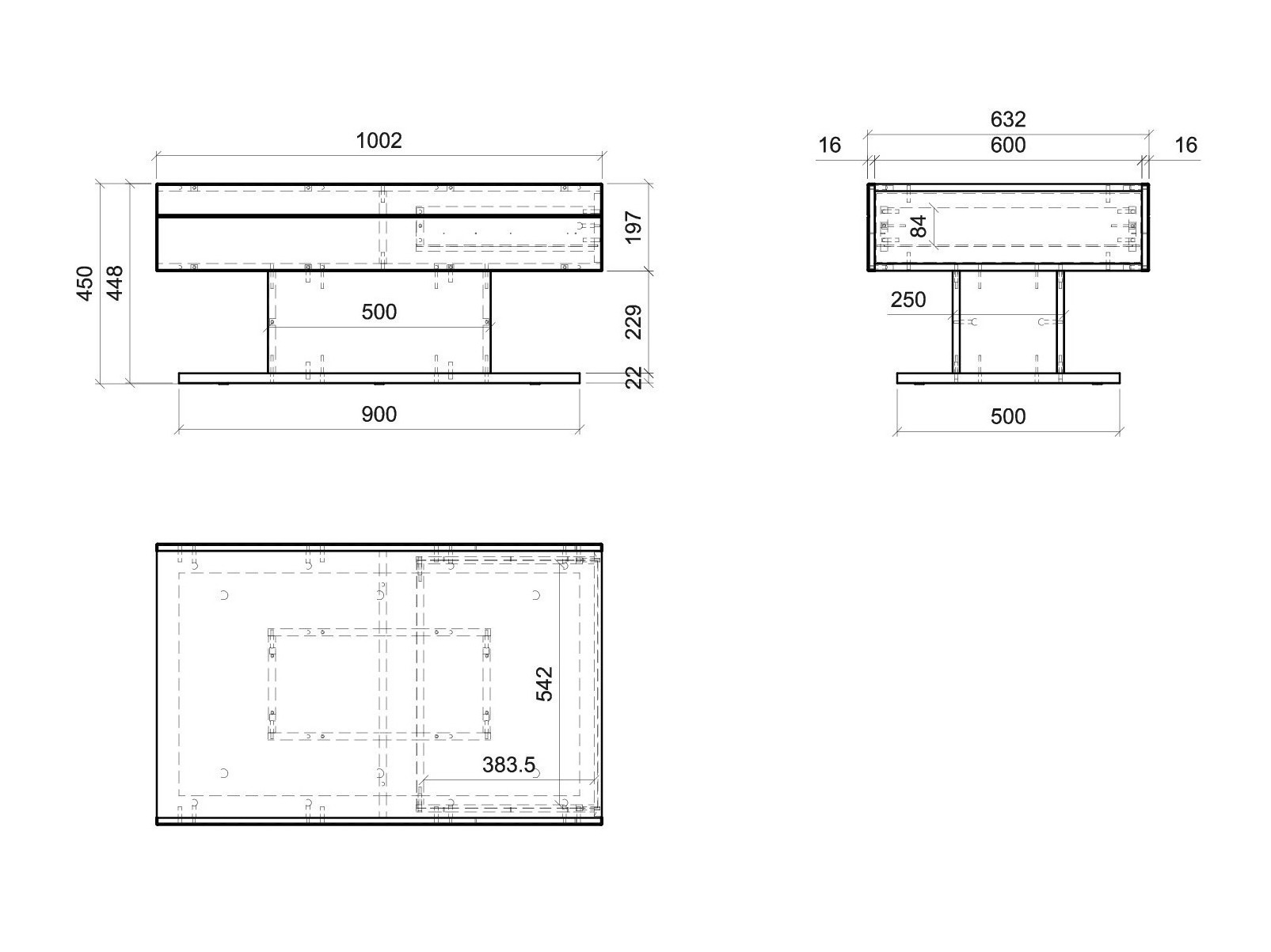 Τραπεζάκι σαλονιού Balelbu 108