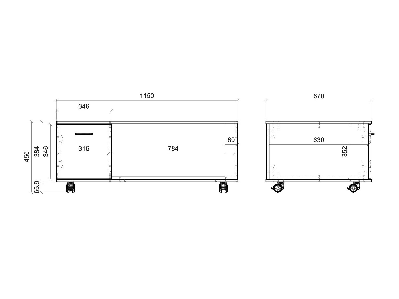 Τραπεζάκι σαλονιού Salsalo 106