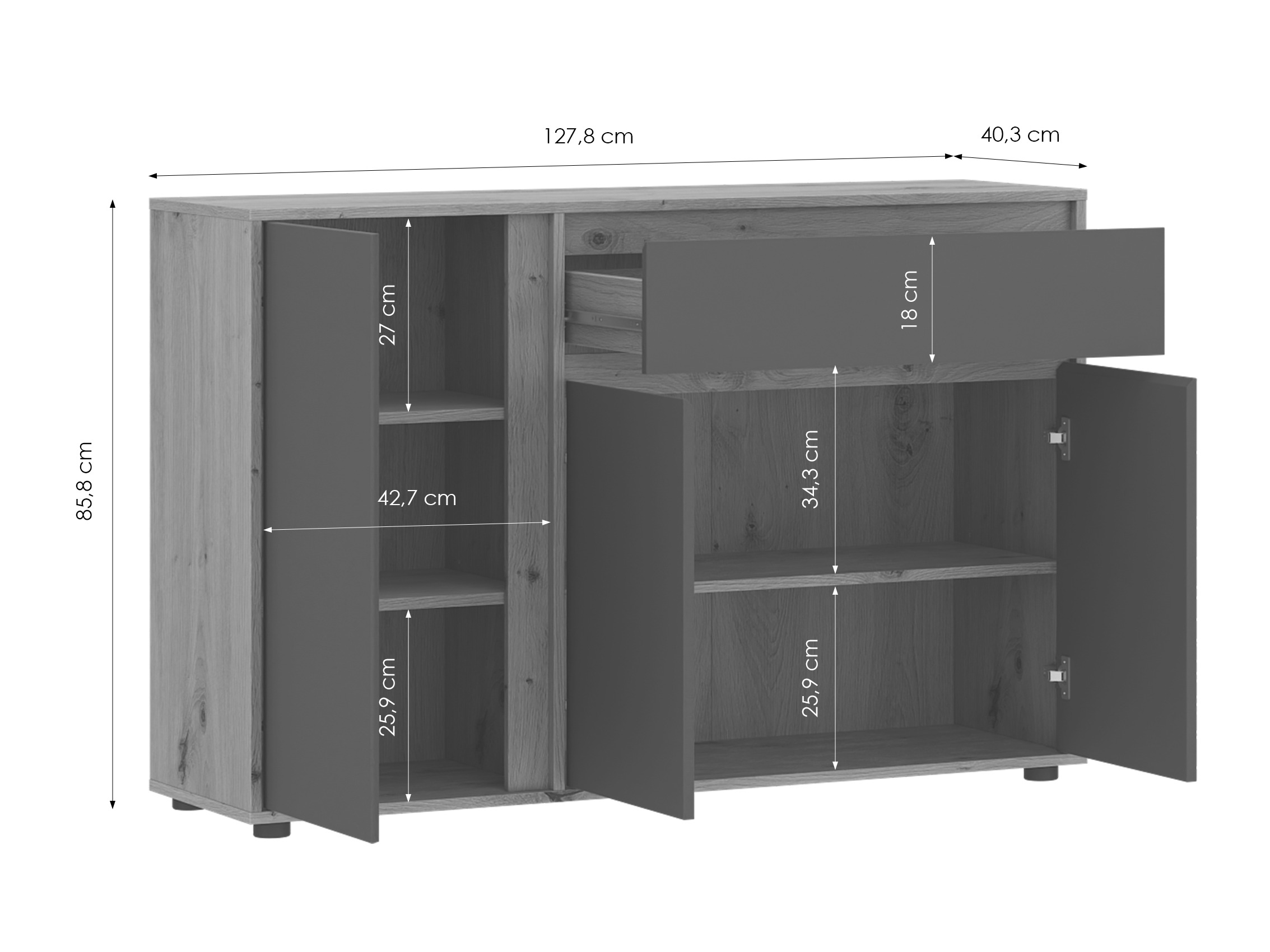 Συρταριέρα Ontario 227