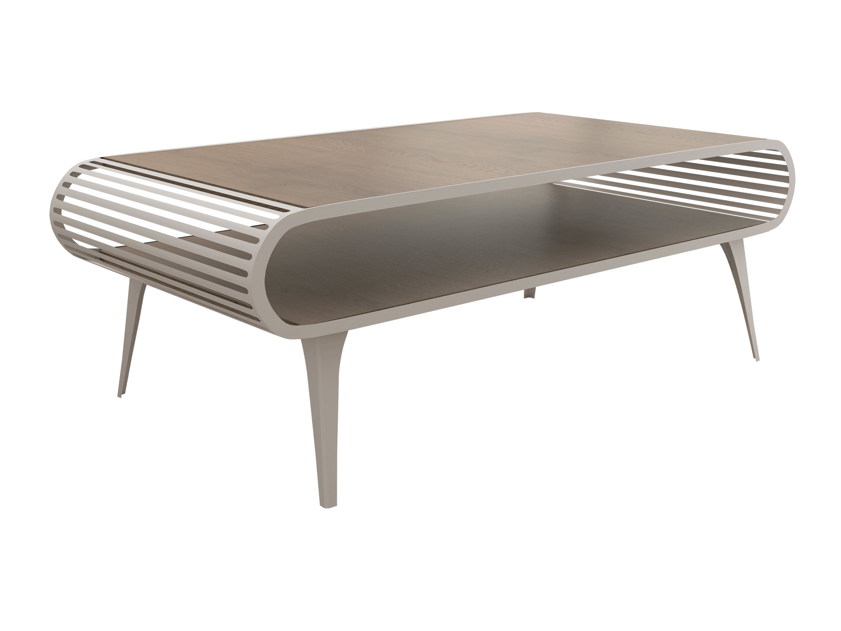 Τραπεζάκι σαλονιού Oswego 162 (Δρυς)