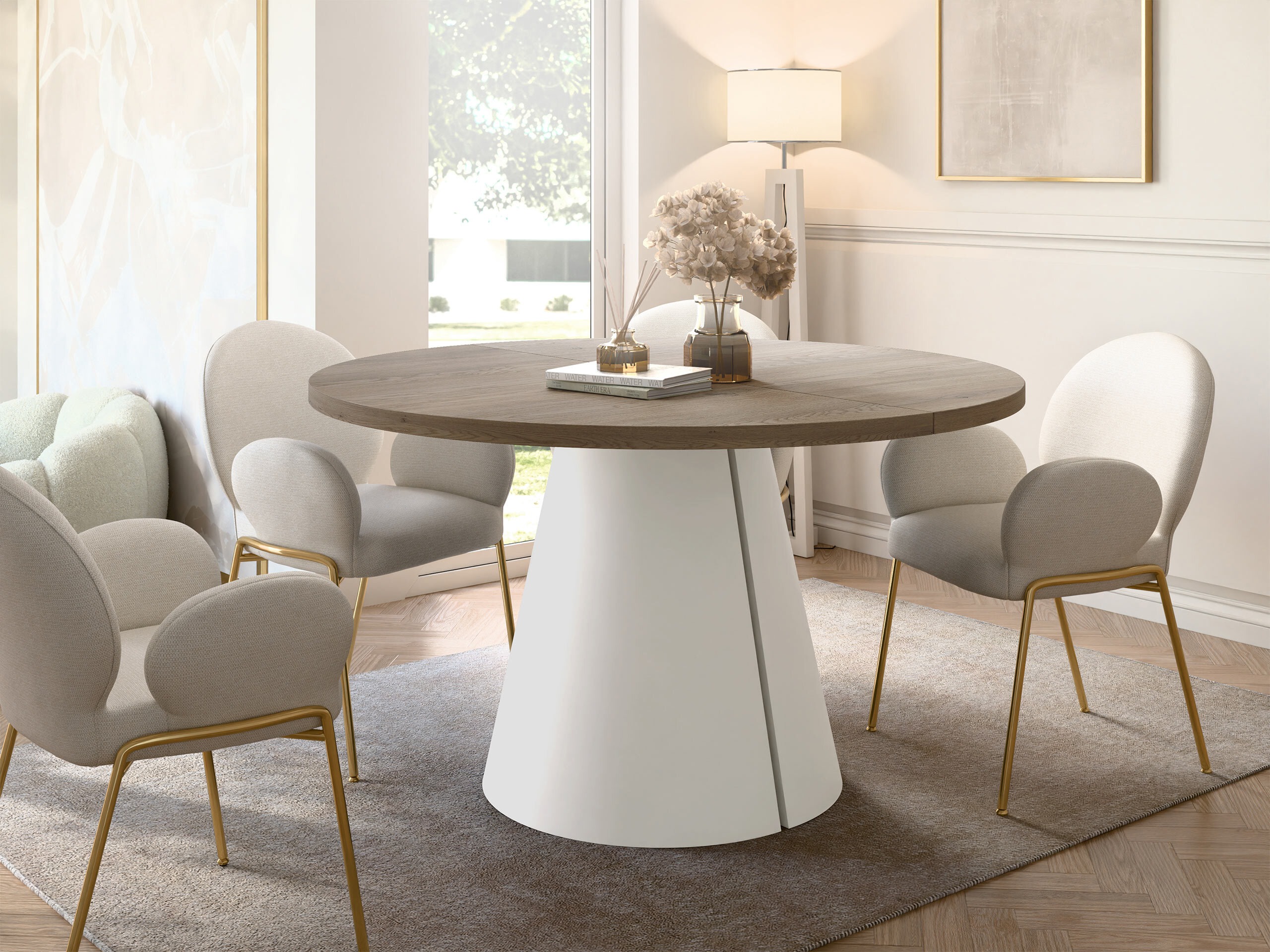 Τραπέζι Oswego 166 (Δρυς)