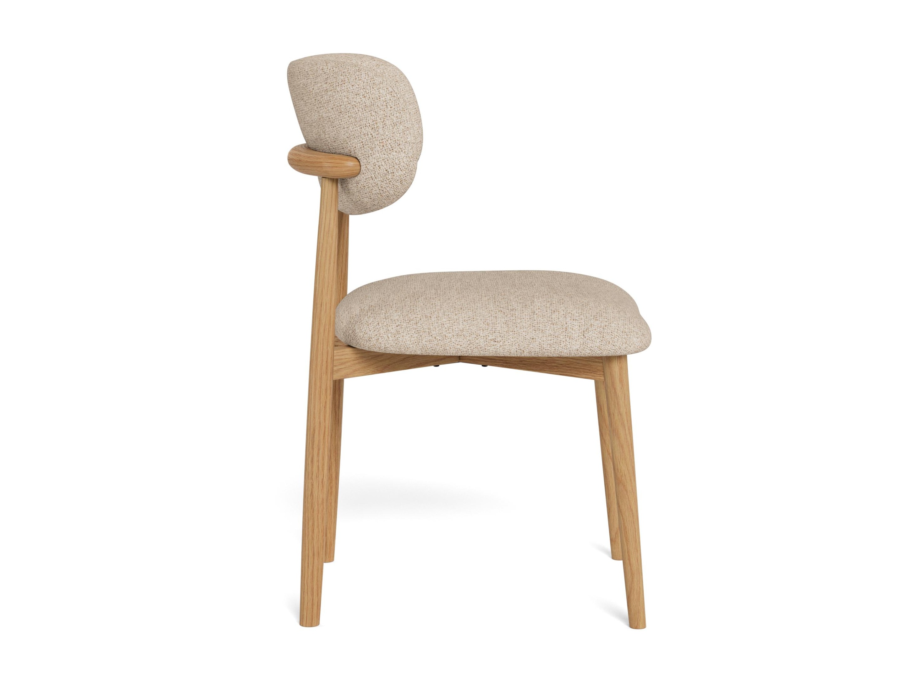 Καρέκλα Norsica 1060 (Δρυς + Μπεζ)