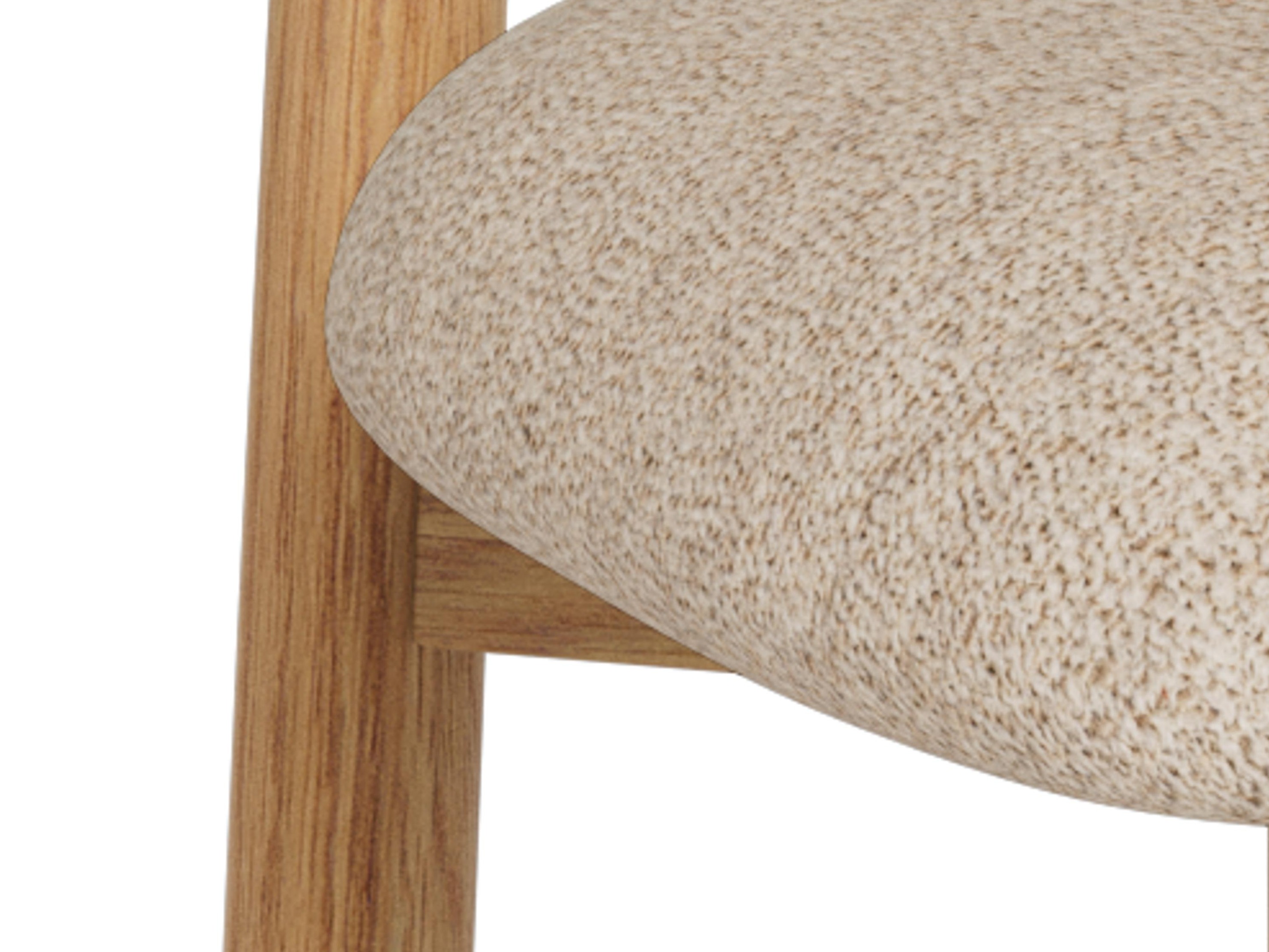 Καρέκλα Norsica 1060 (Δρυς + Μπεζ)