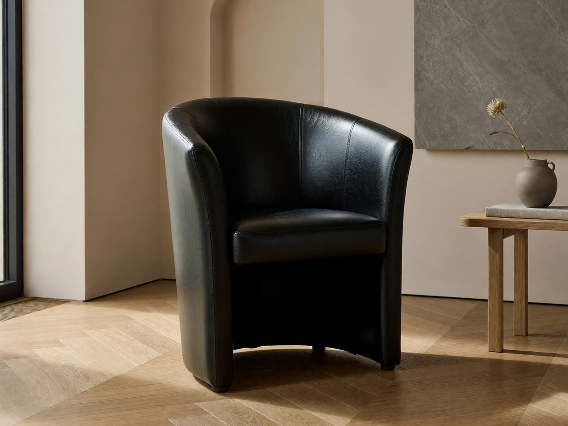 Πολυθρόνα Detroit 854 (Μαύρο)