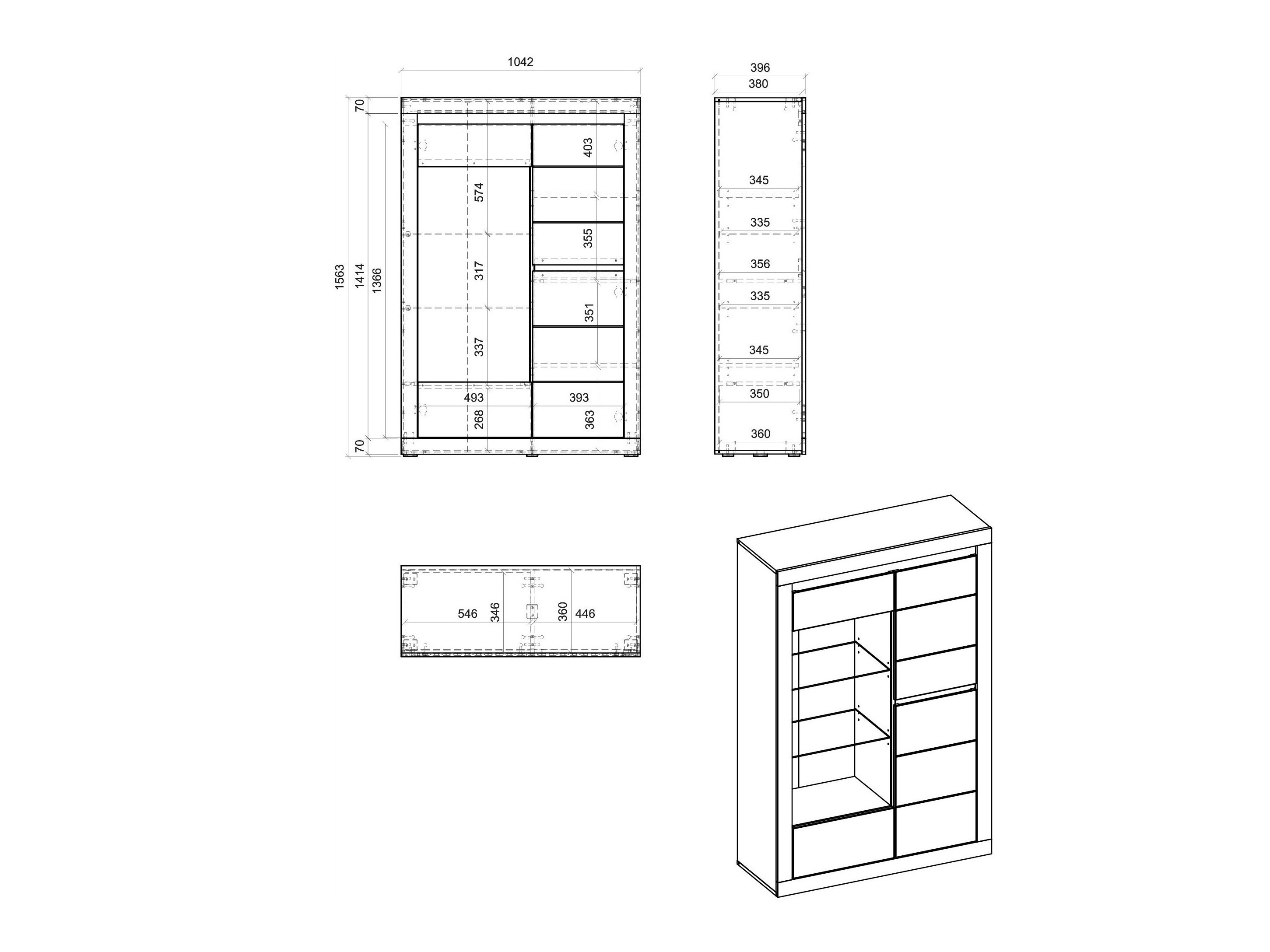 Living room set Ophtola 120 (Left)
