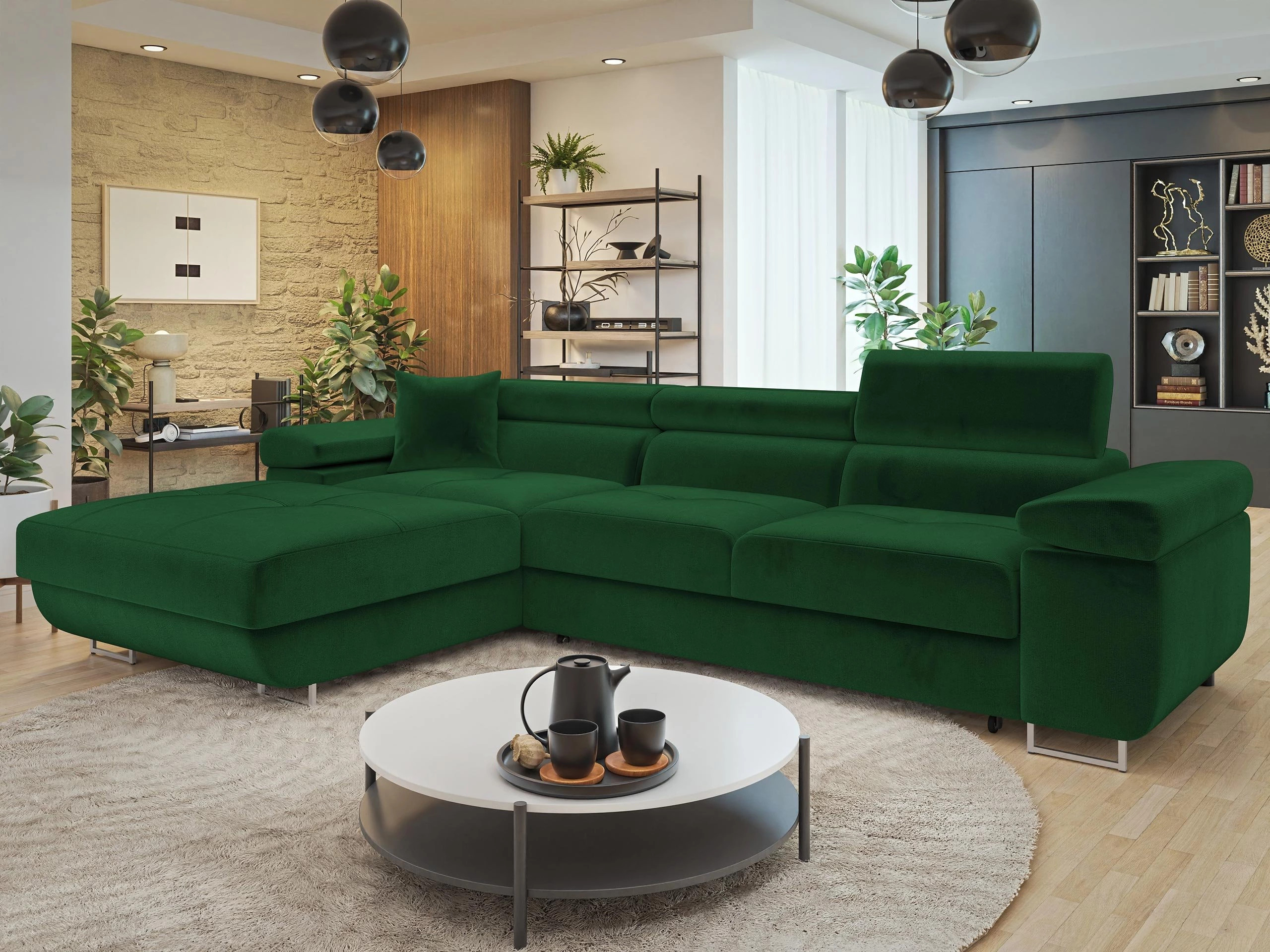 Γωνιακός Καναπές Comfivo Vinetum II (Manila 35)