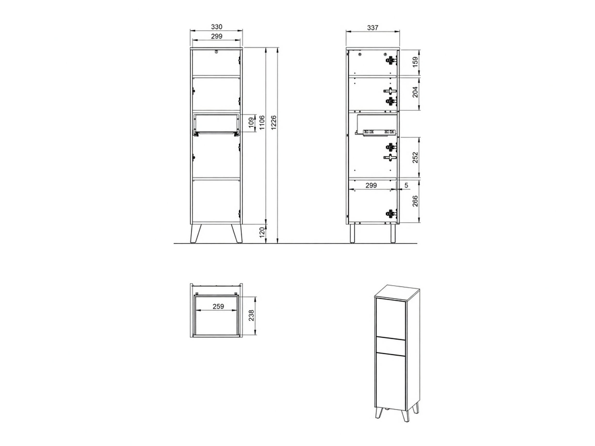 Σετ μπάνιου Voseri 109