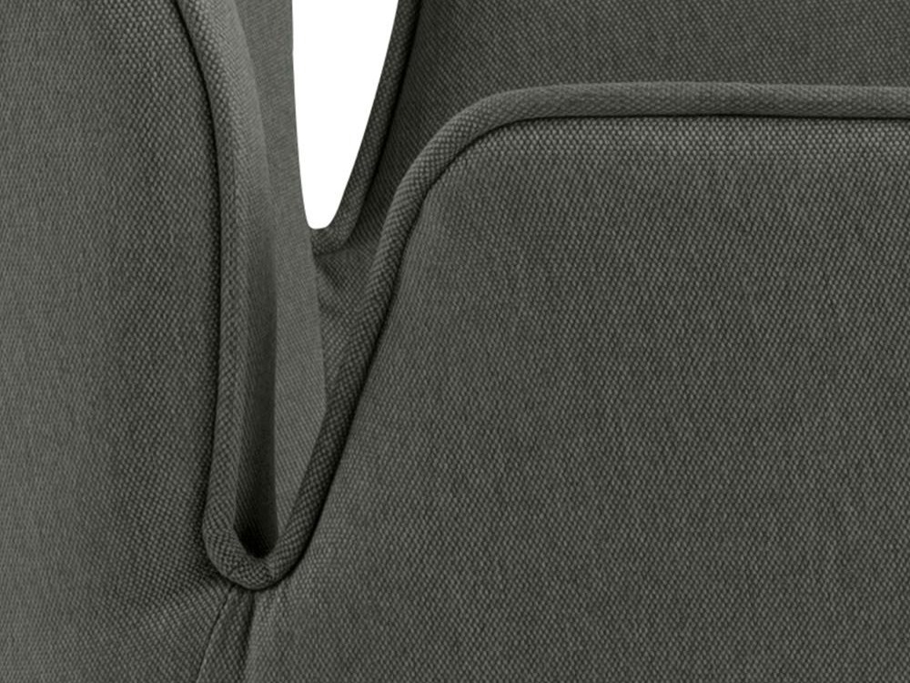 Καρέκλα Norsica 391 (Σκούρο γκρι + Ανοιχτό χρώμα ξύλου)