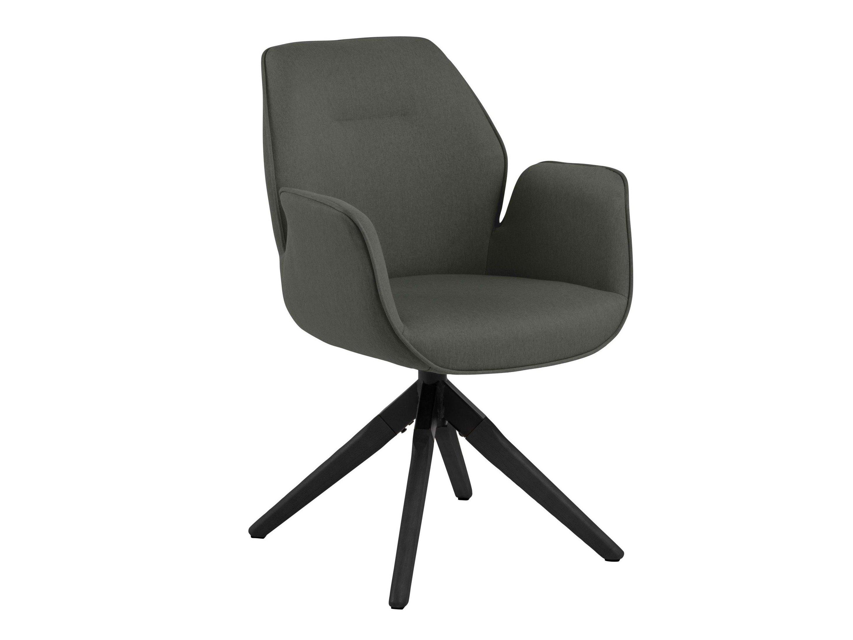 Καρέκλα Norsica 392 (Σκούρο γκρι + Μαύρο)