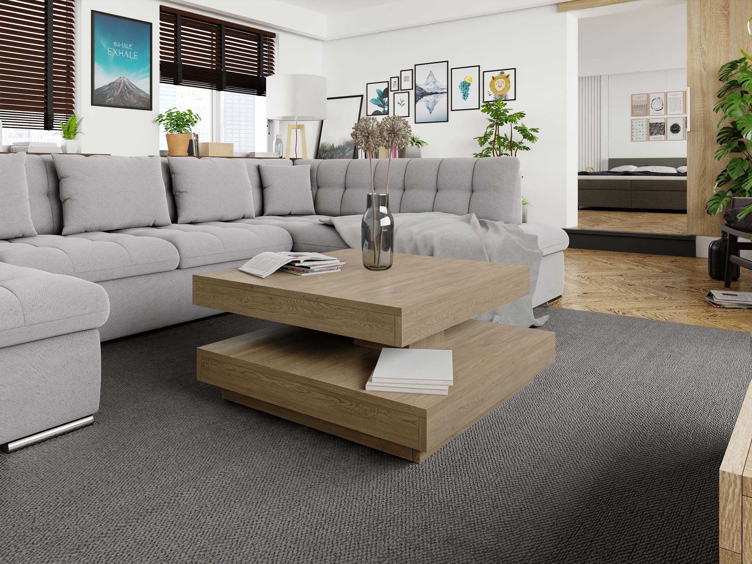 Πολυμορφικό τραπέζι σαλονιού SG4293