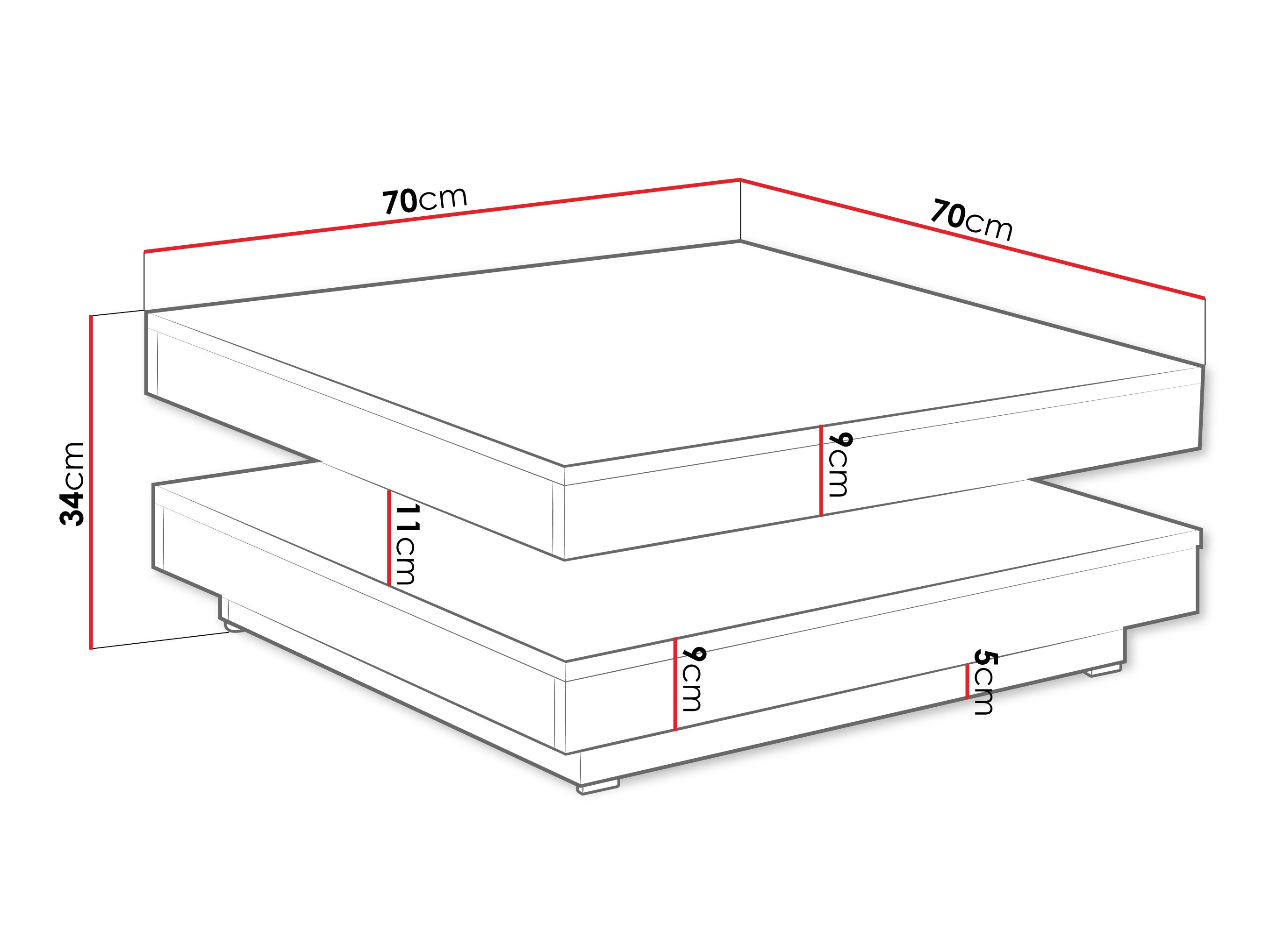 Πολυμορφικό τραπέζι σαλονιού SG4293