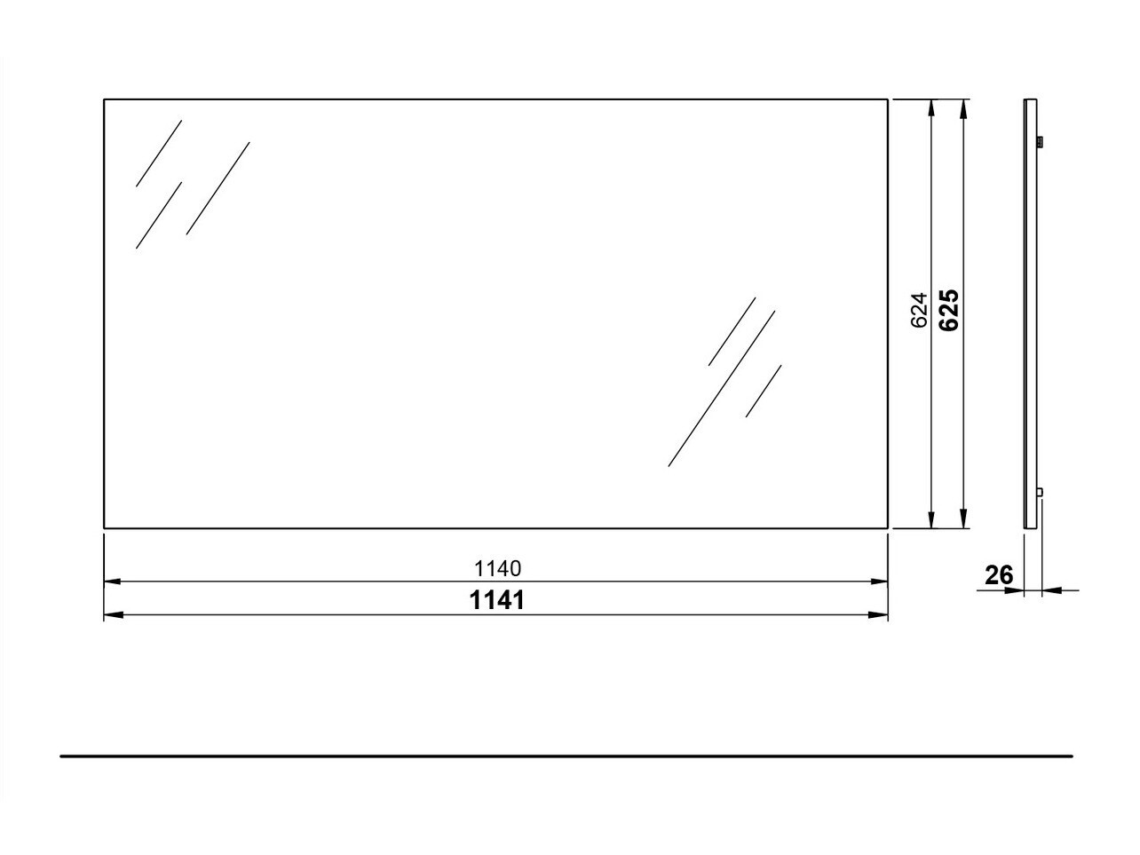 Σετ διαδρόμου Levfena 103 (Κασμίρι + Navarra δρυς + Άσπρο)