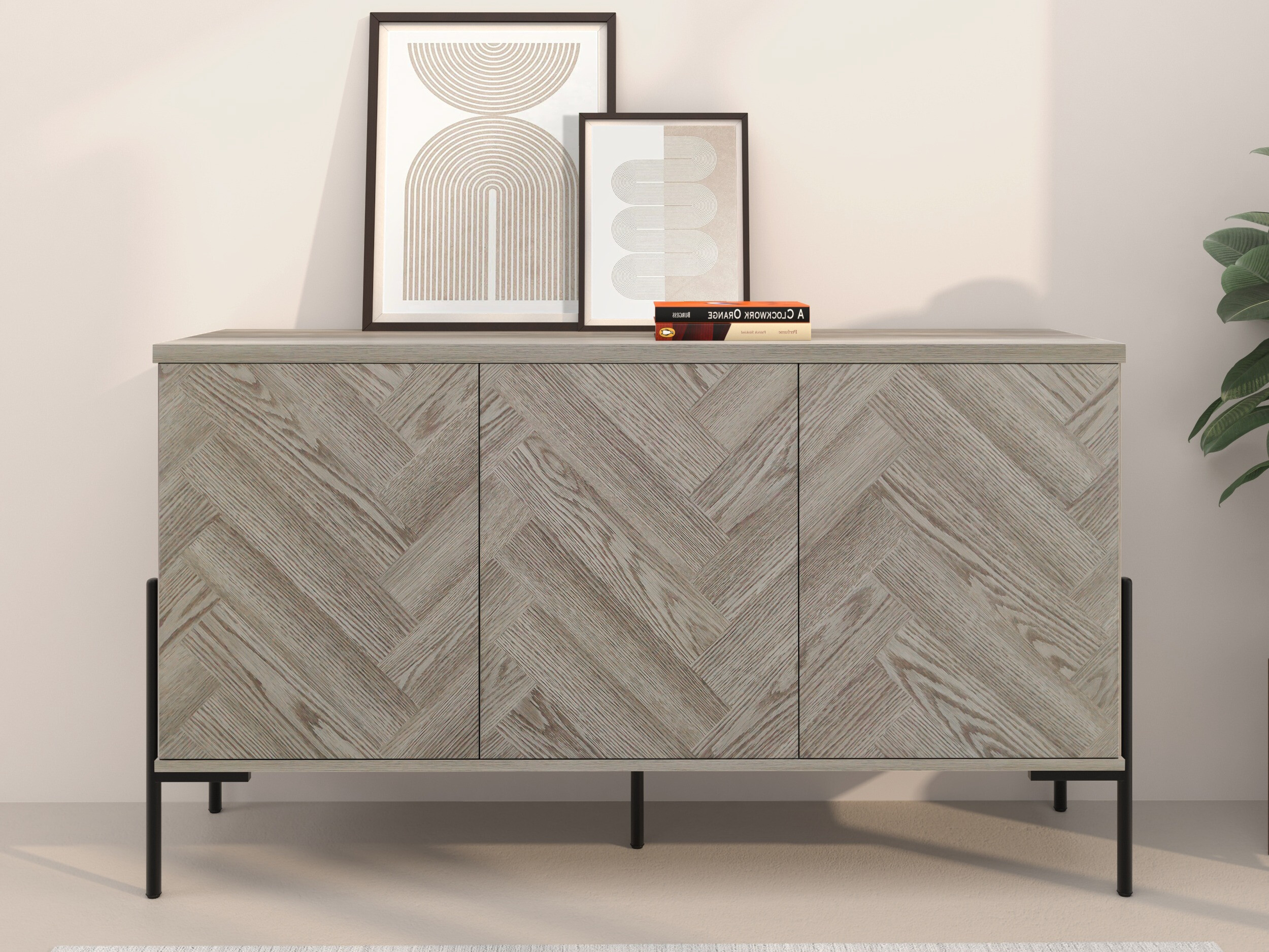 Μπουφέ Denton 1522 (Δρυς)