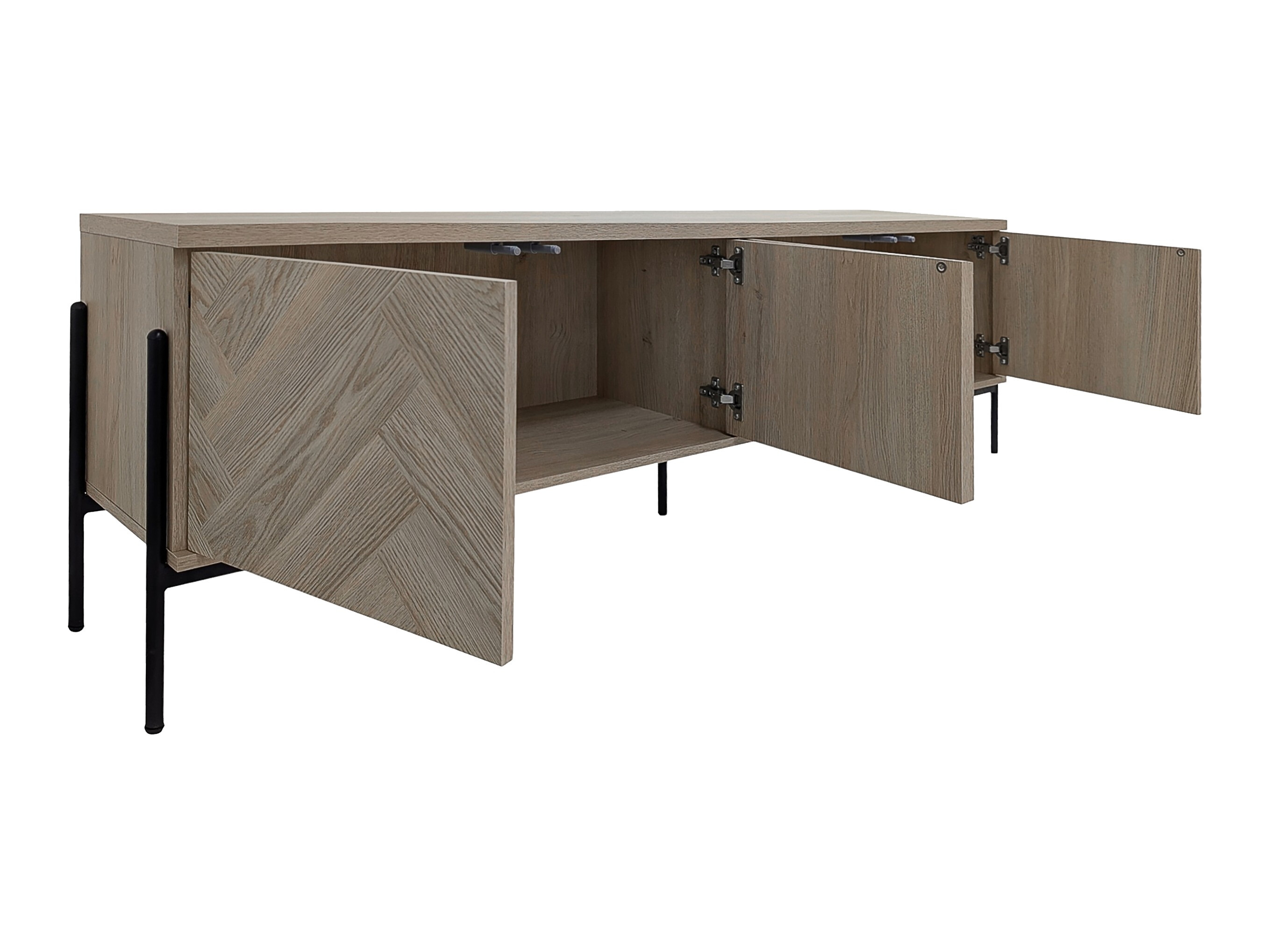 Έπιπλο τηλεόρασης Denton 1525 (Δρυς)