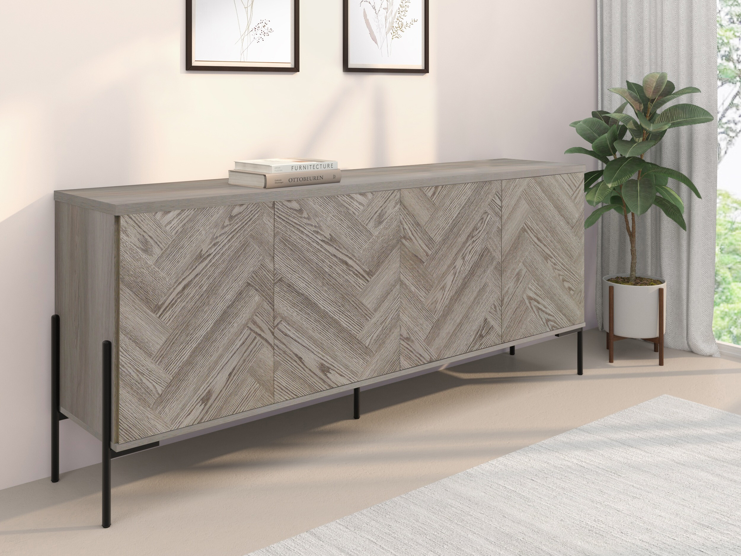 Sideboard Denton 1523 (Oak)
