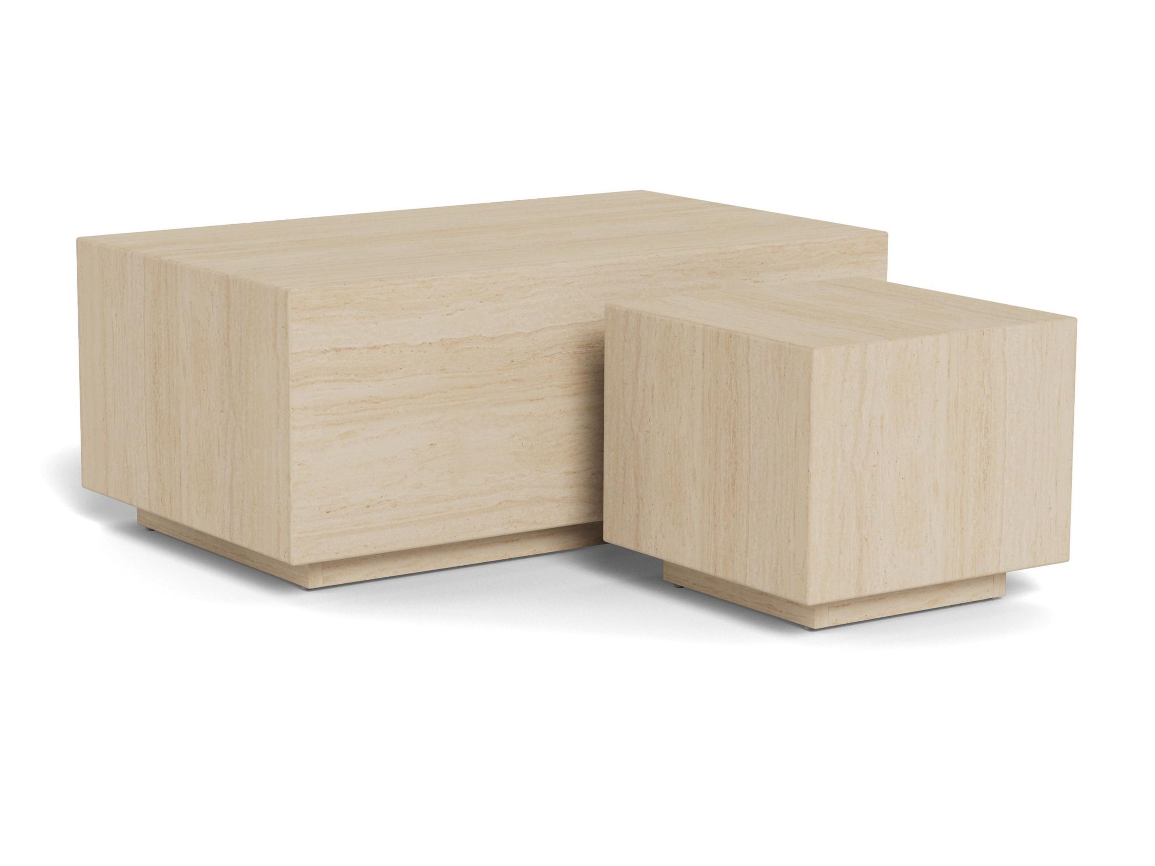 Σετ τραπεζιών σαλονιού Norsica 894 (Μπεζ)