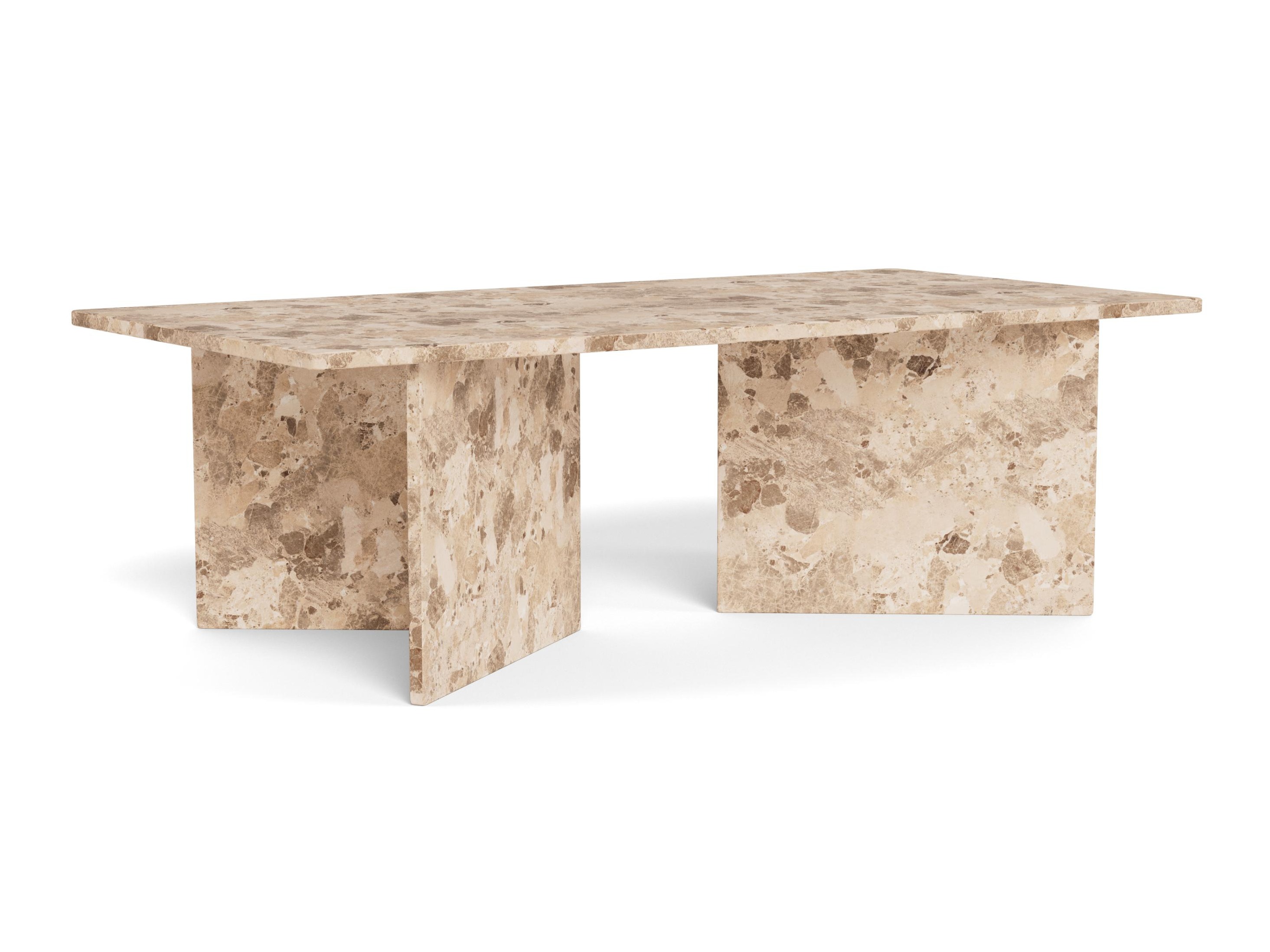 Τραπεζάκι σαλονιού Norsica 957 (Ανοιχτό καφέ)