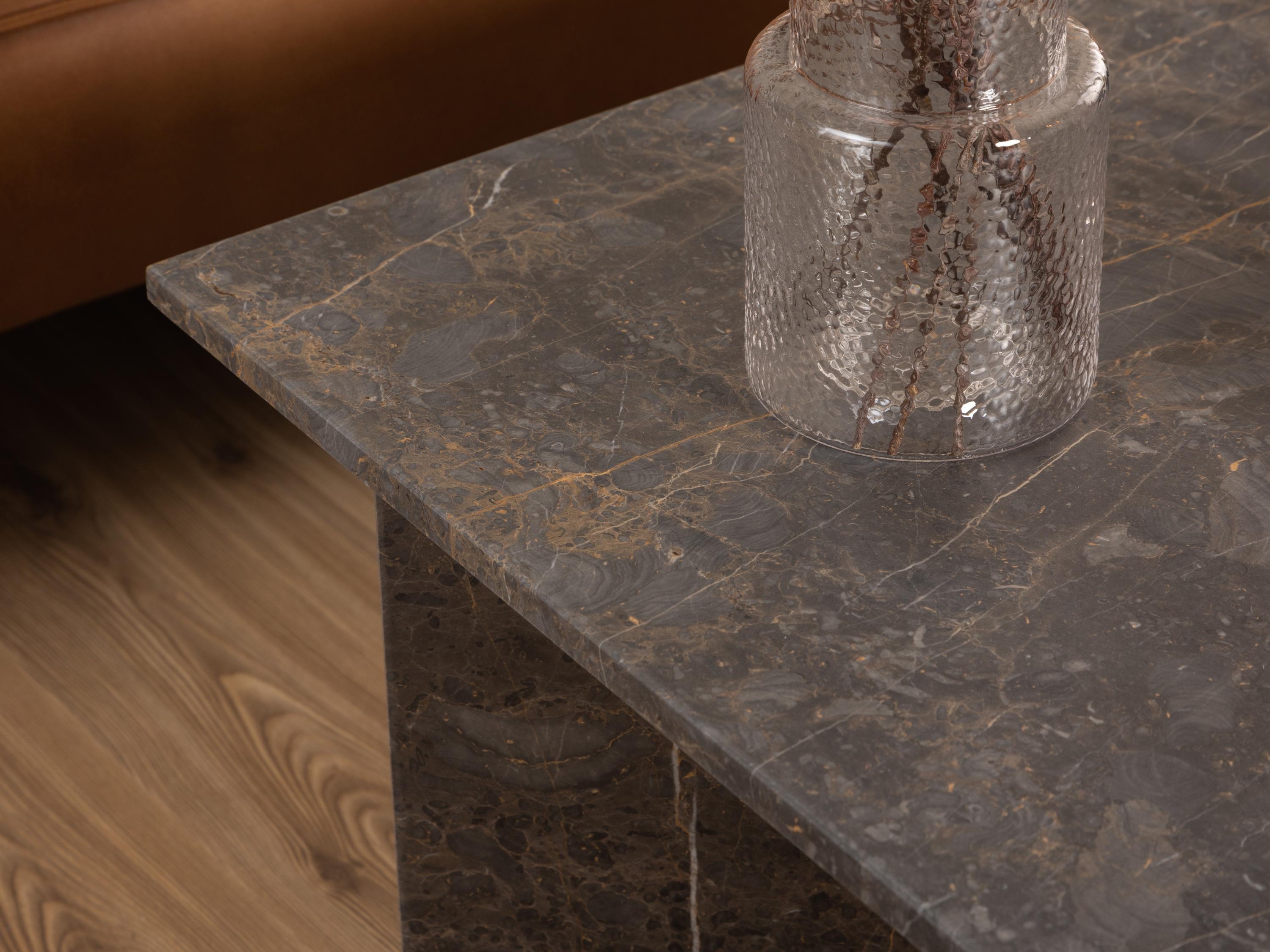 Τραπεζάκι σαλονιού Norsica 971 (Καφέ)