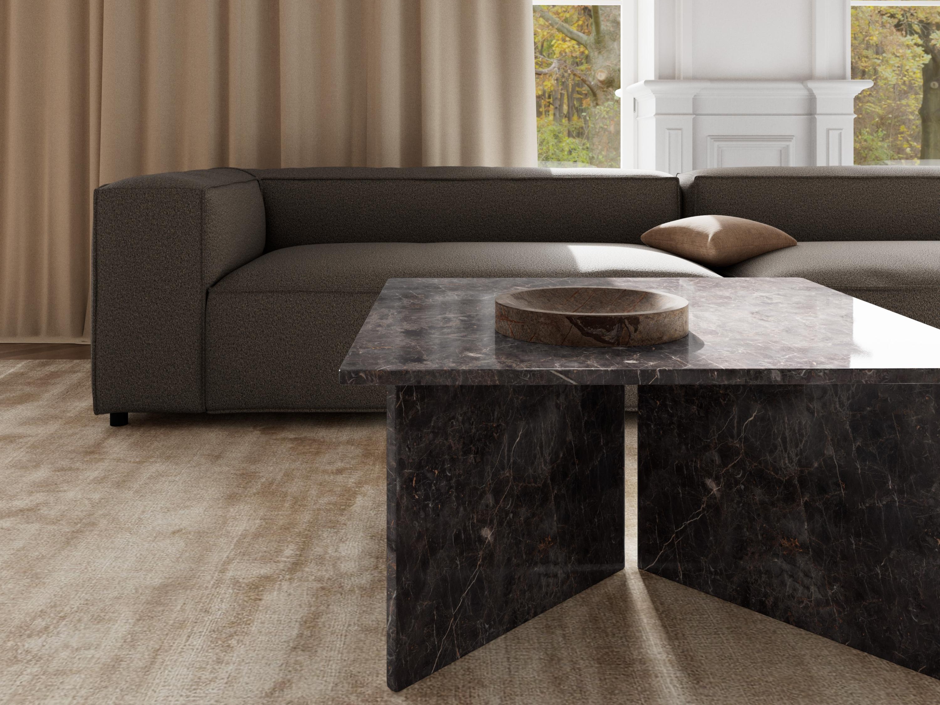 Τραπεζάκι σαλονιού Norsica 971 (Καφέ)