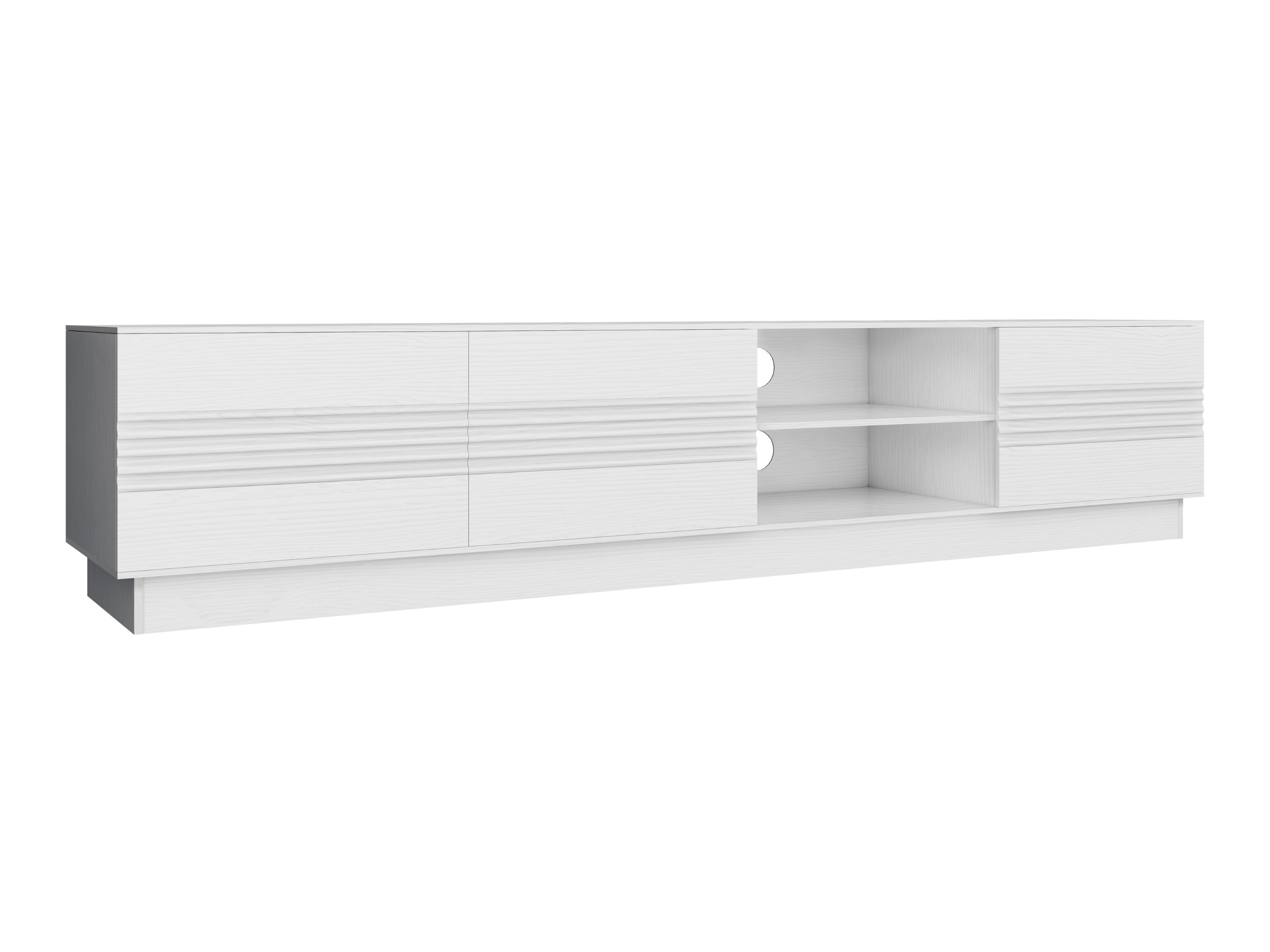 Έπιπλο τηλεόρασης Denton 1526 (Άσπρο)