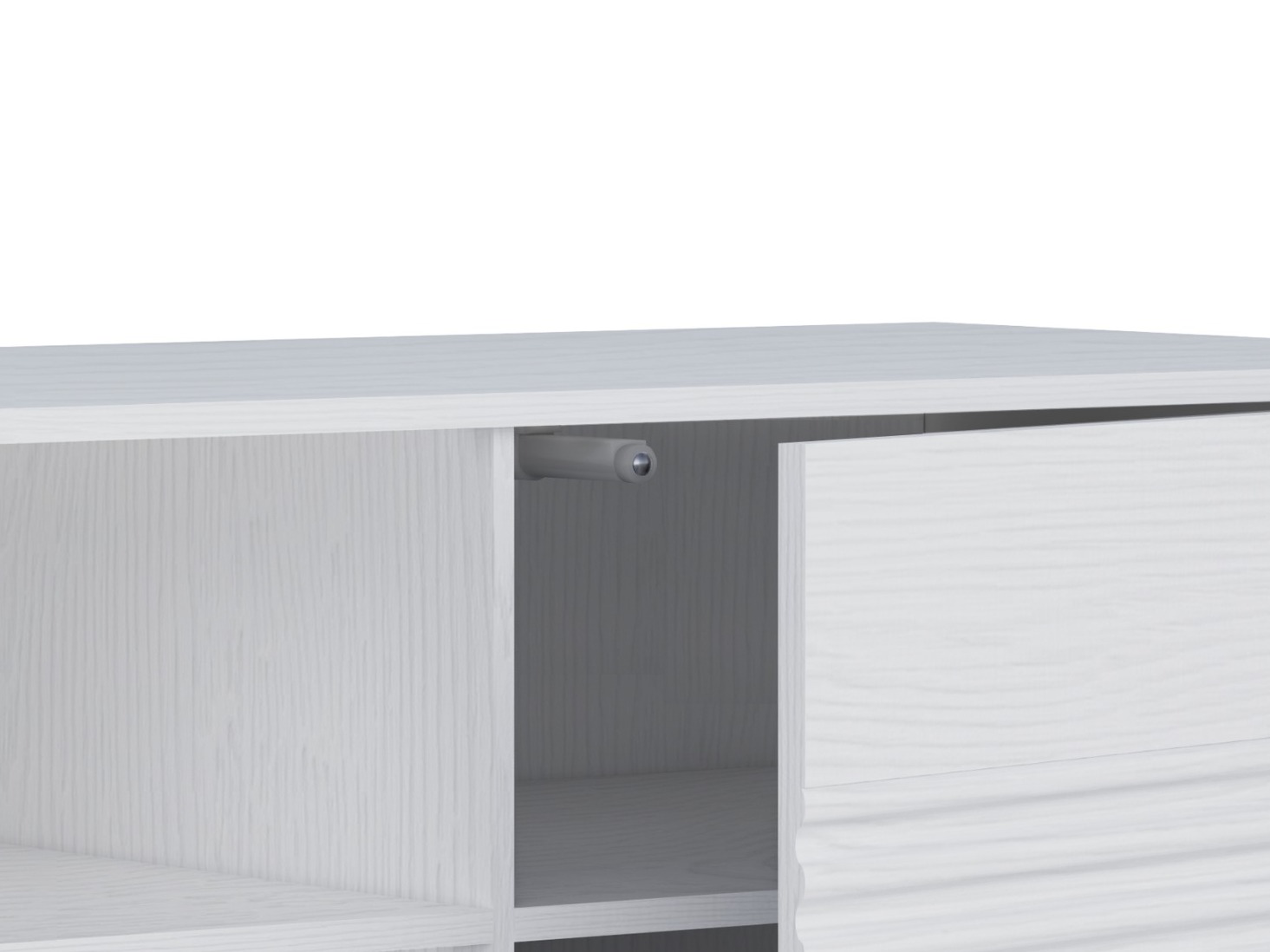 Έπιπλο τηλεόρασης Denton 1526 (Άσπρο)