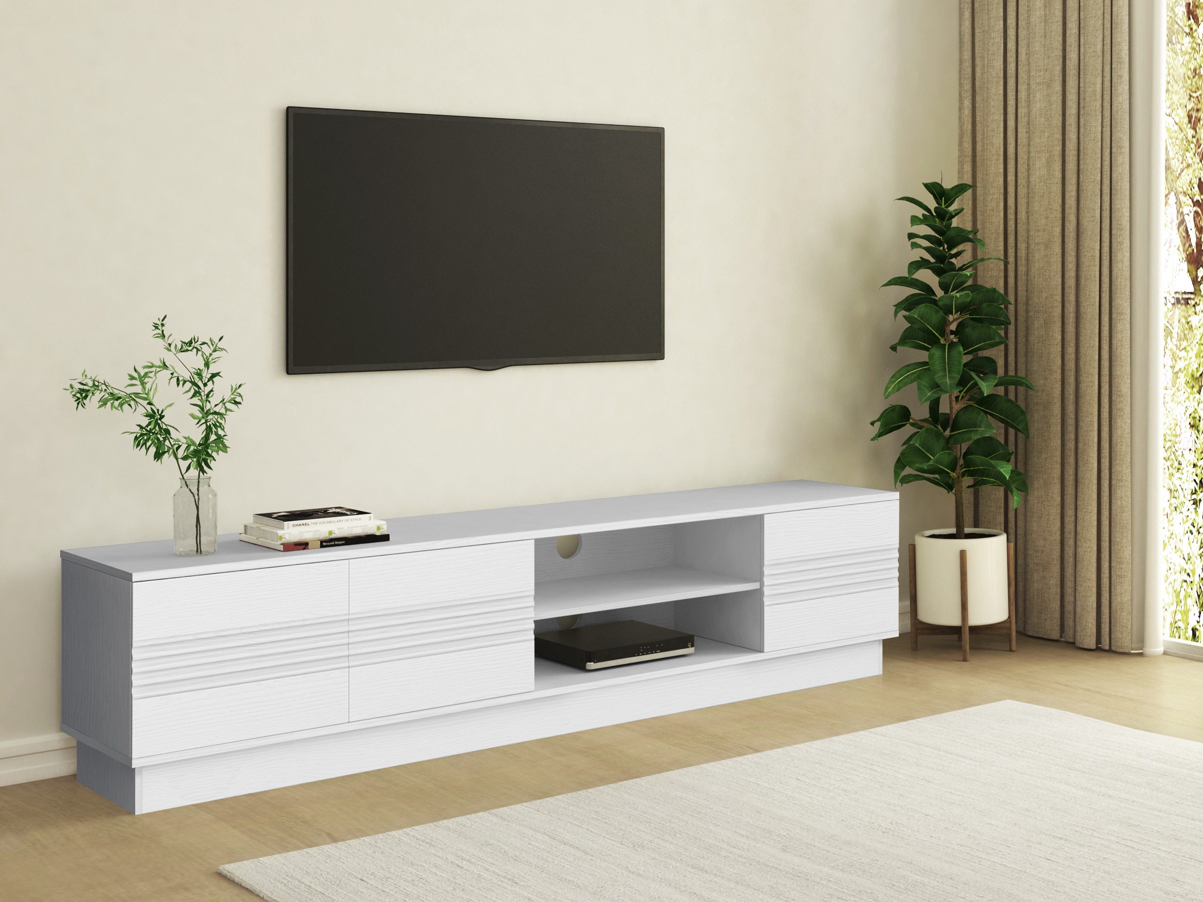 TV stand Denton 1526 (White)