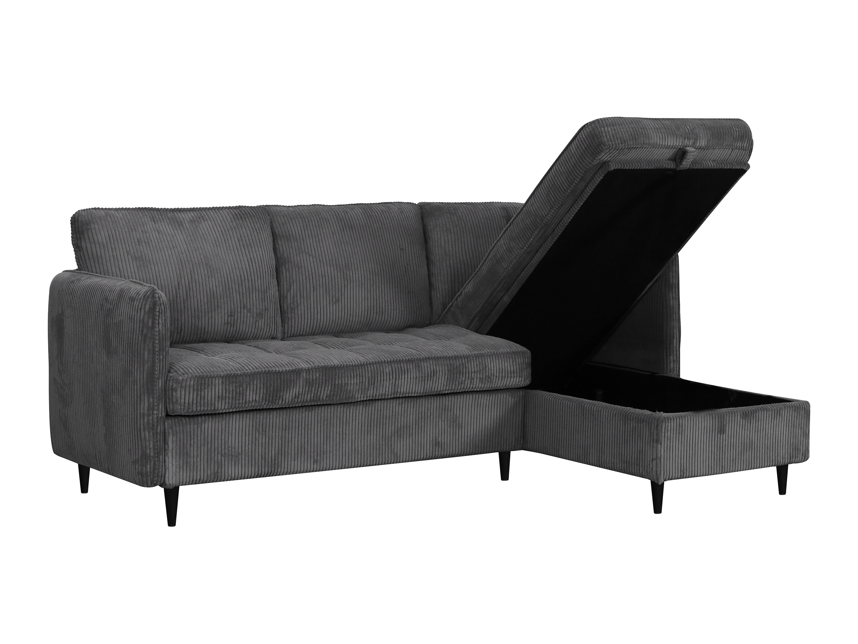 Corner sofa Denton 1529 (Anthracite)