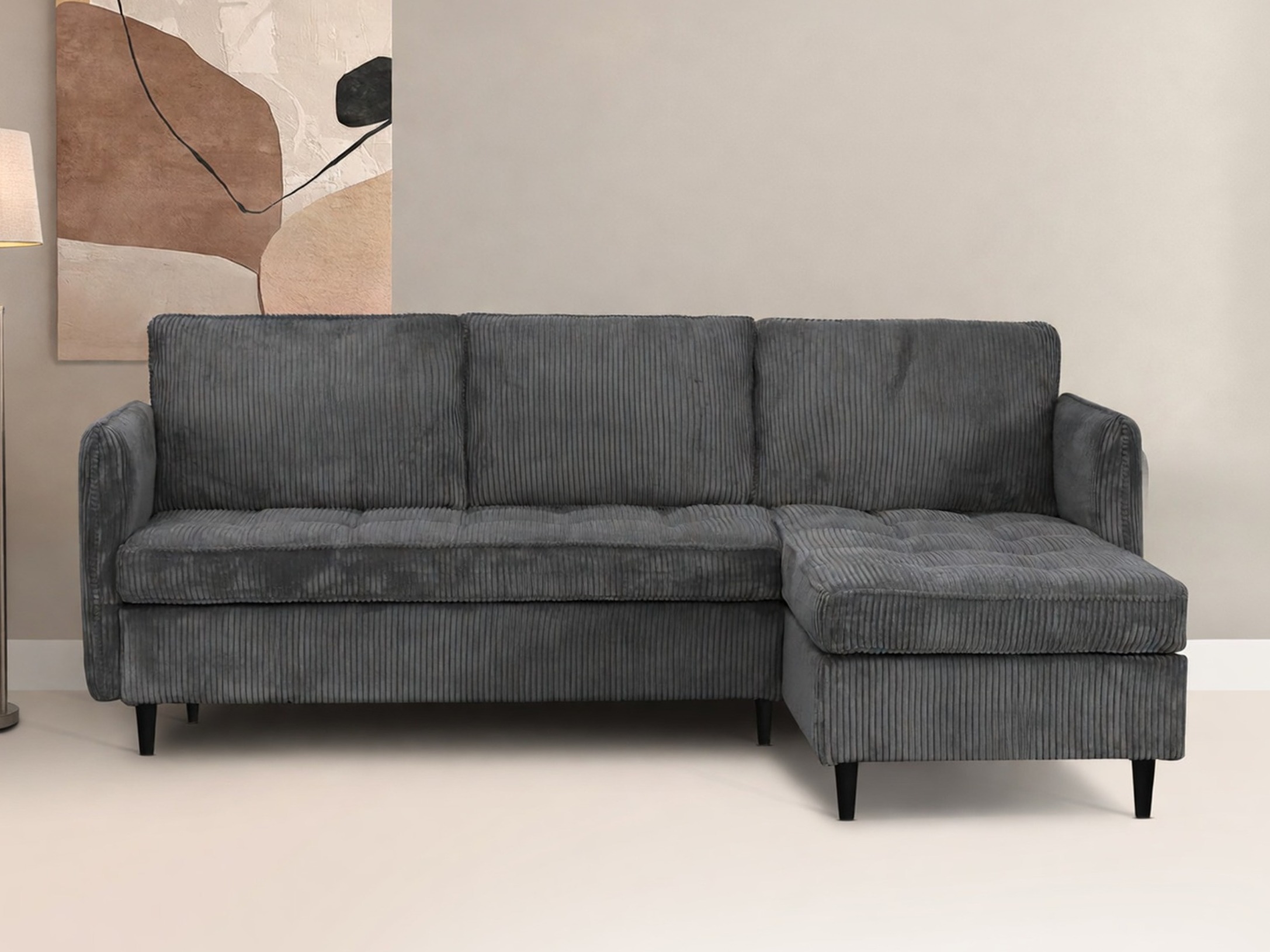 Corner sofa Denton 1529 (Anthracite)