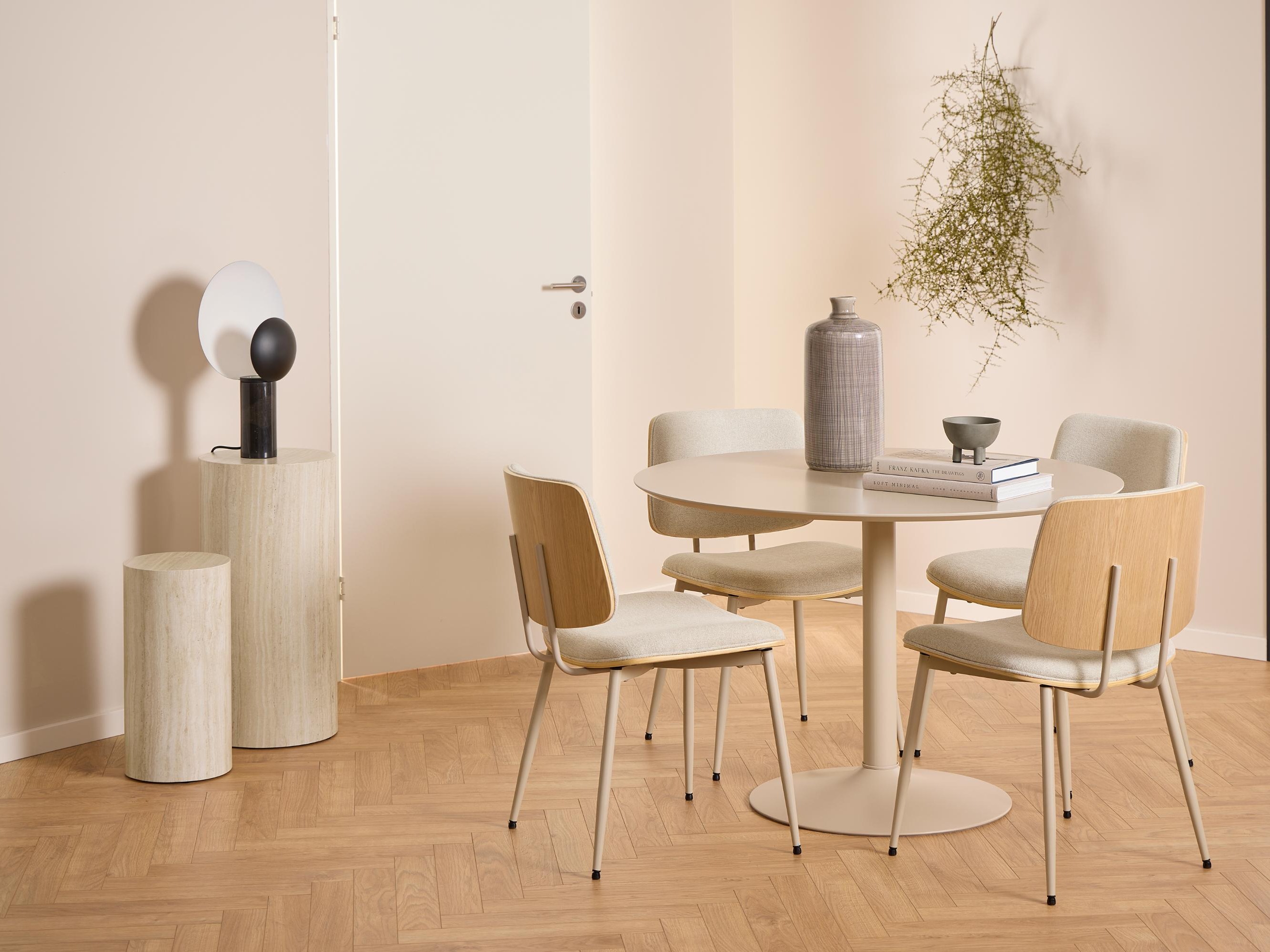 Σετ βοηθητικών τραπεζιών Norsica 912 (Μπεζ)