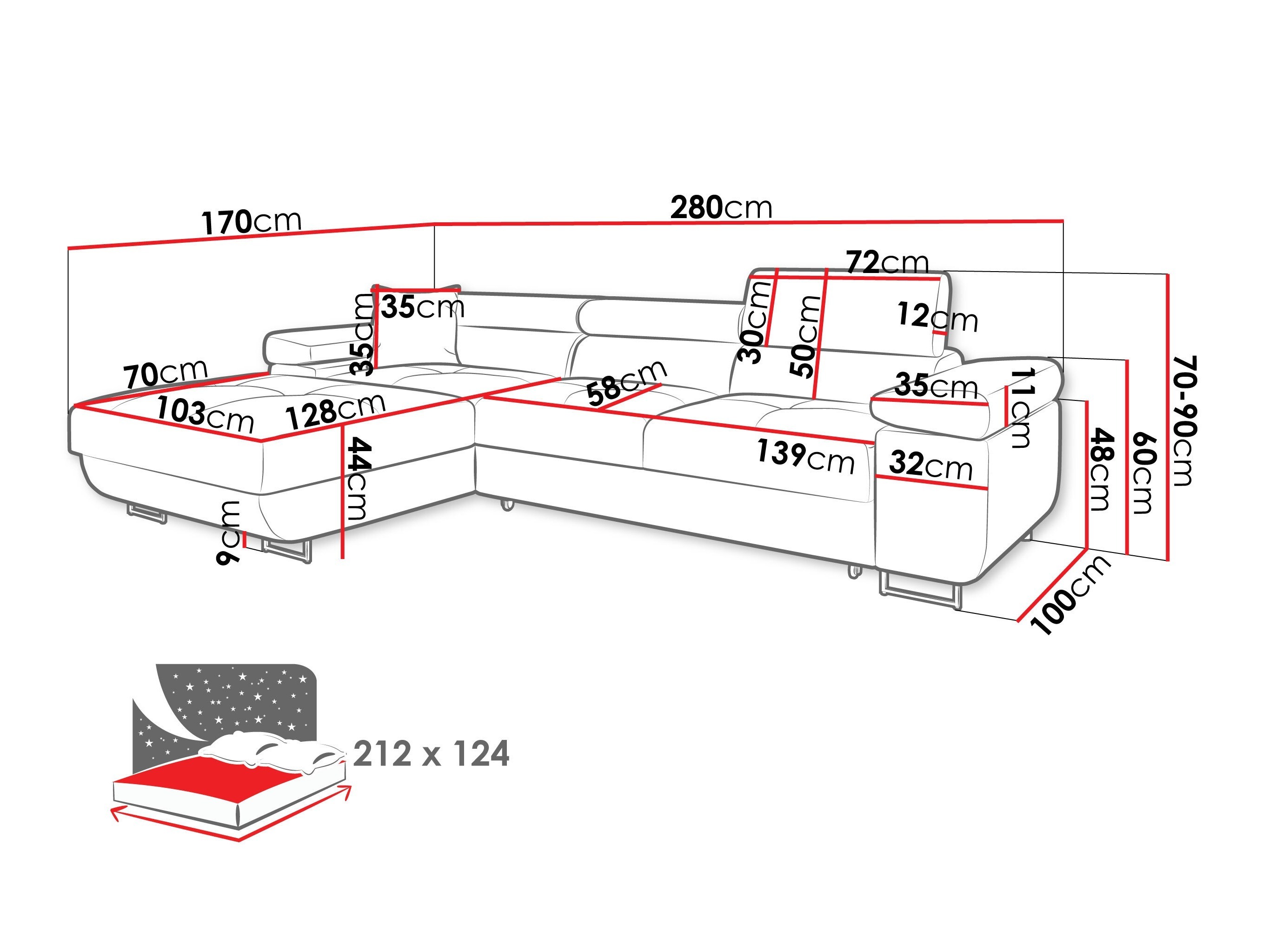 Γωνιακός Καναπές SG4300