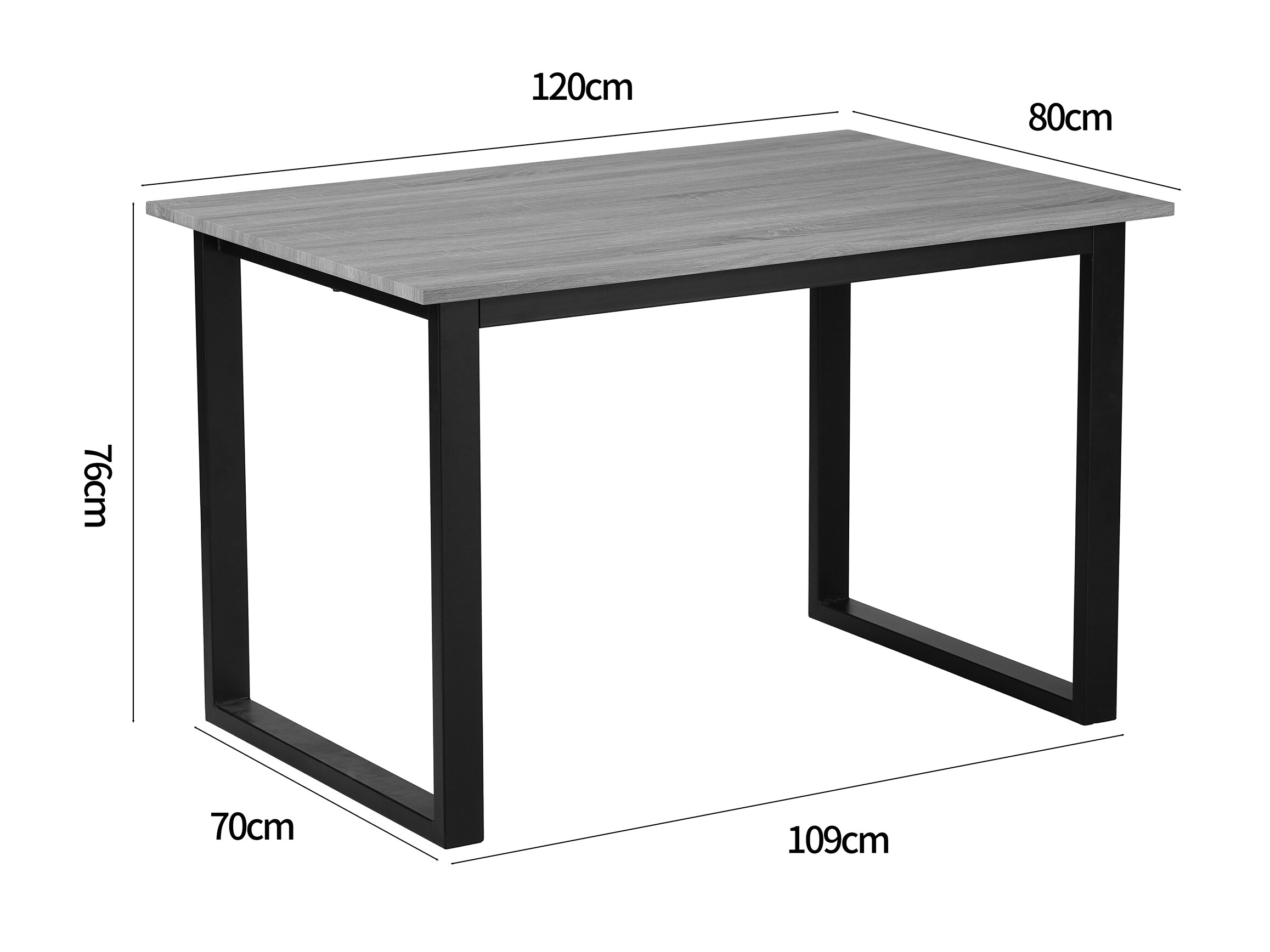 Τραπέζι Denton 1530 (Δρυς)