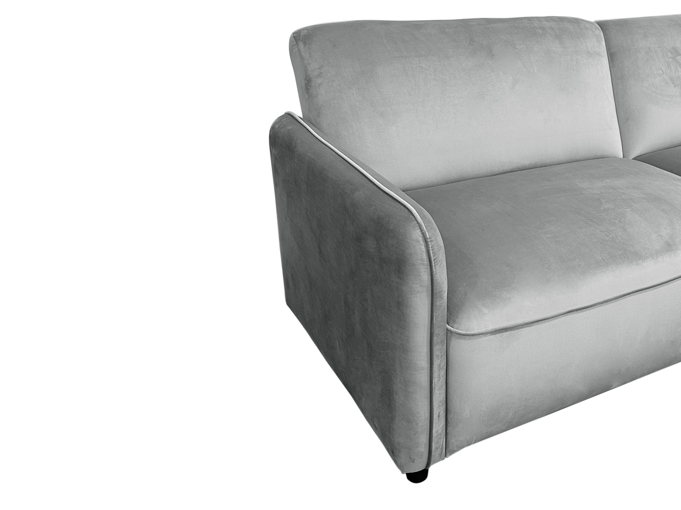 Sofa bed Tulsa 681 (Light grey)