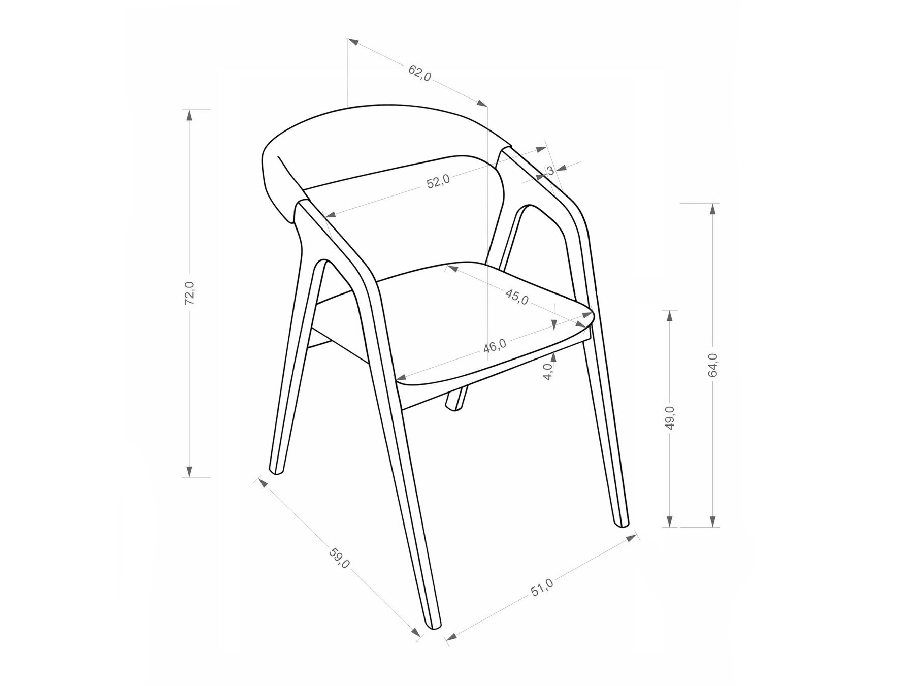 Καρέκλα Houston 2114