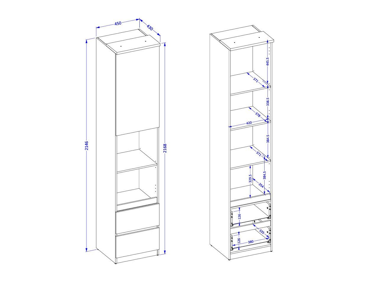 Βιβλιοθήκη Nolcala 112 (Δρυς + Ευκάλυπτος)