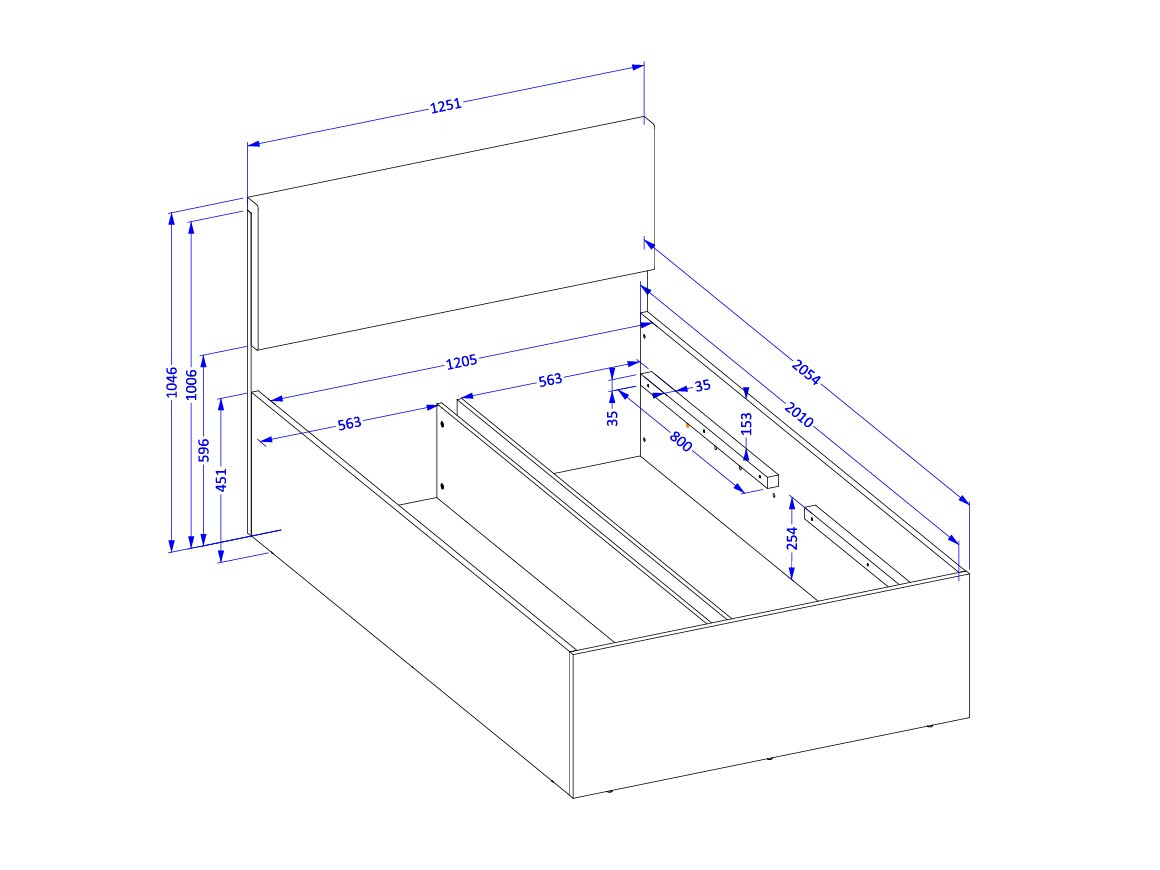 Κρεβάτι Nolcala 113